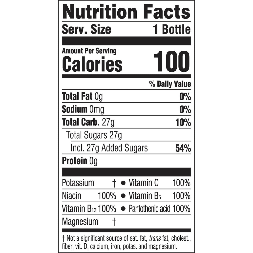 Glaceau Tropical Citrus Flavored Vitamin Water, 1-ct.