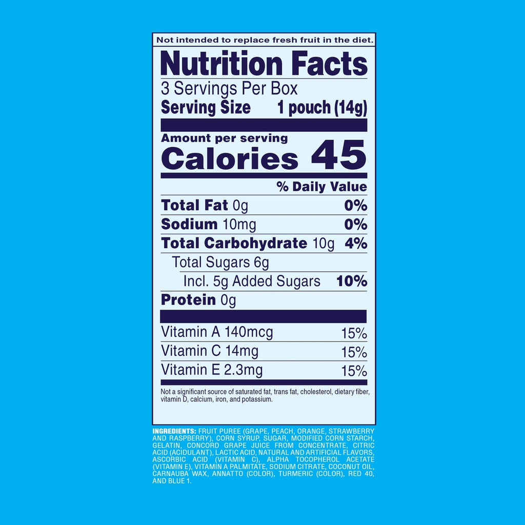 Welchâs Mixed Fruit Fruit Snacks, 3 ct.
