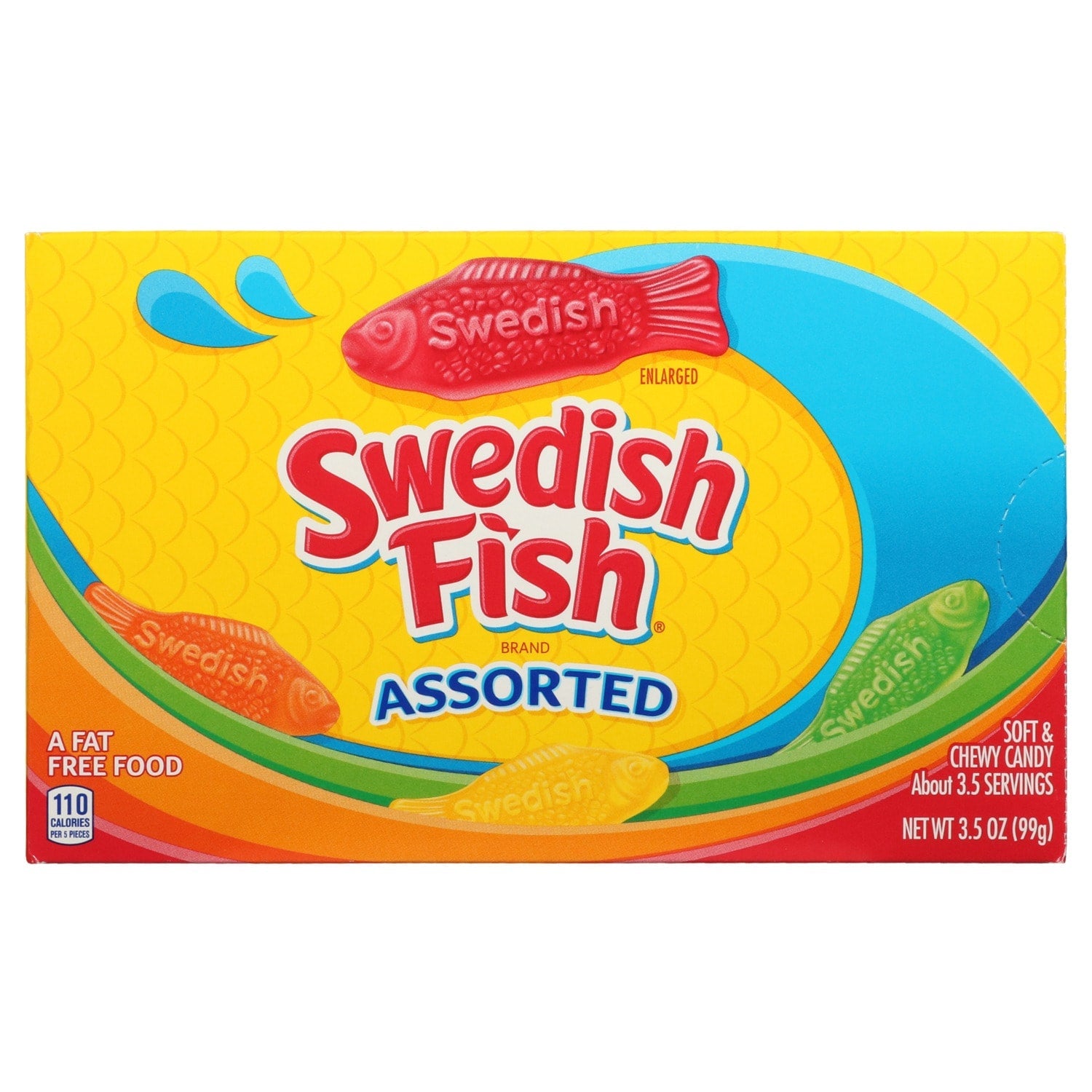Assorted Swedish Fish, 3.5 oz. Boxes