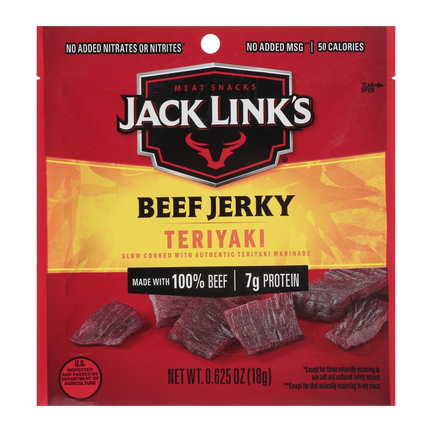 Jack Link's Teriyaki Beef Jerky, 1-ct.