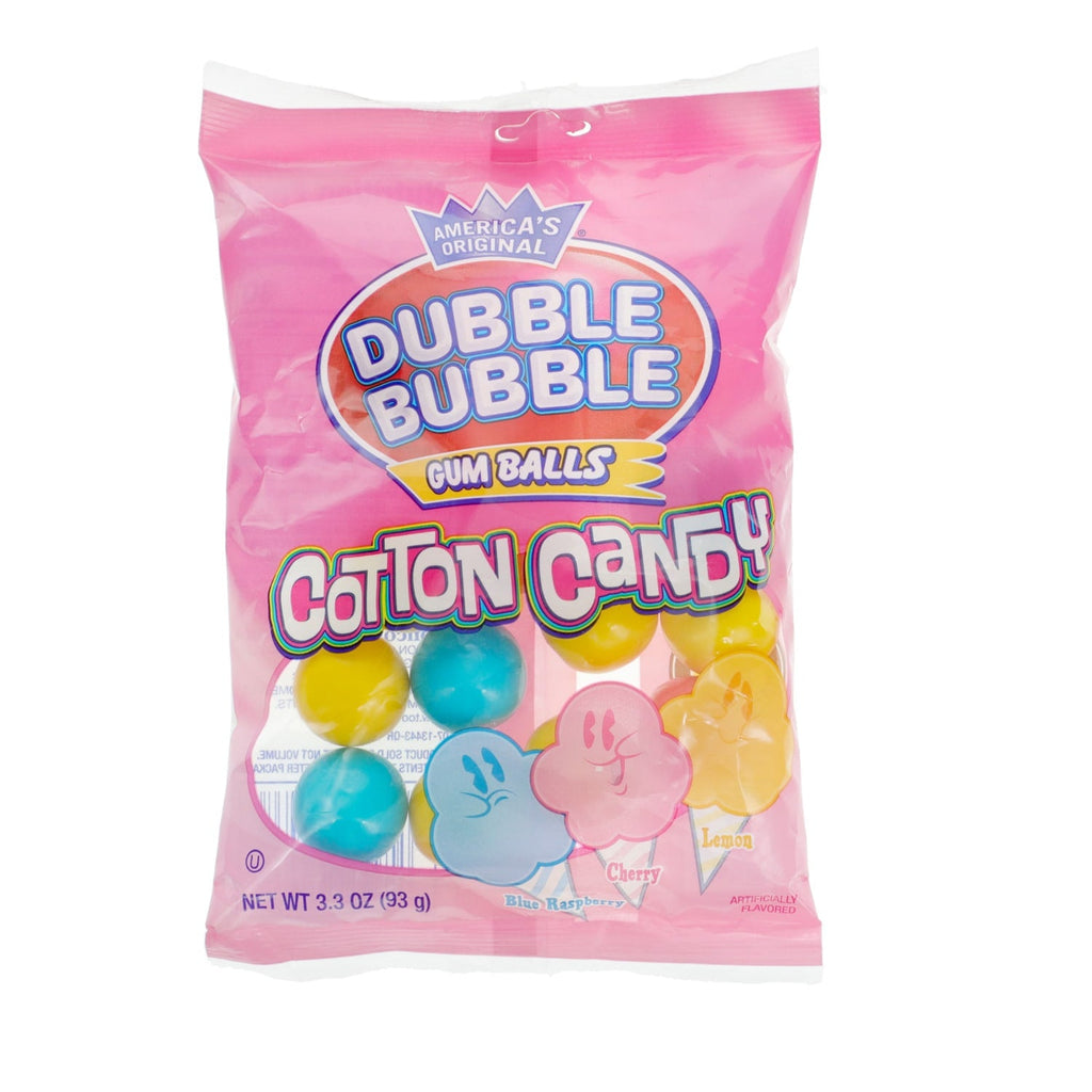 Dubble Bubble Cotton Candy Gum Balls, 1-ct.