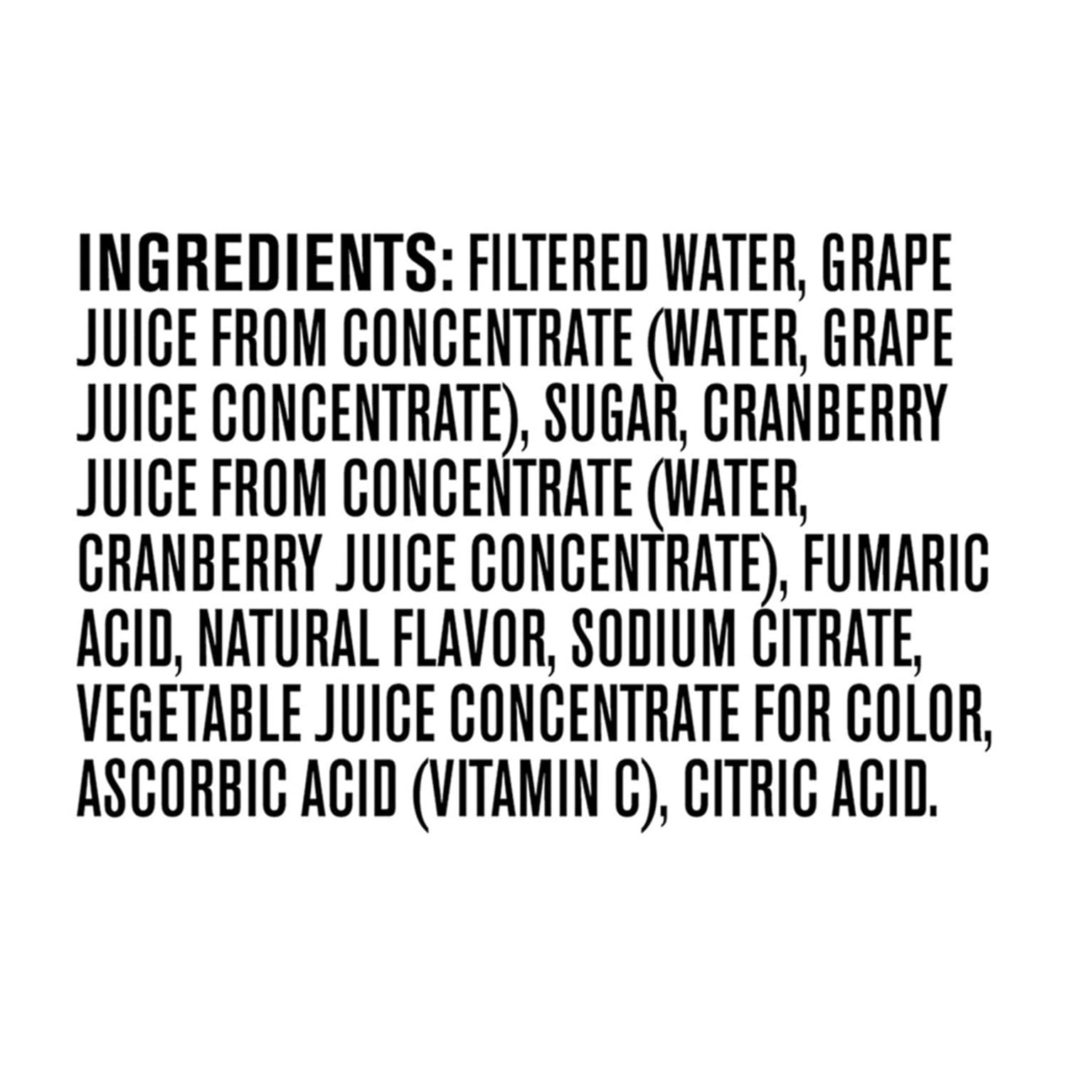 Ocean Spray Grape Cranberry Juice Drink, 1-ct.