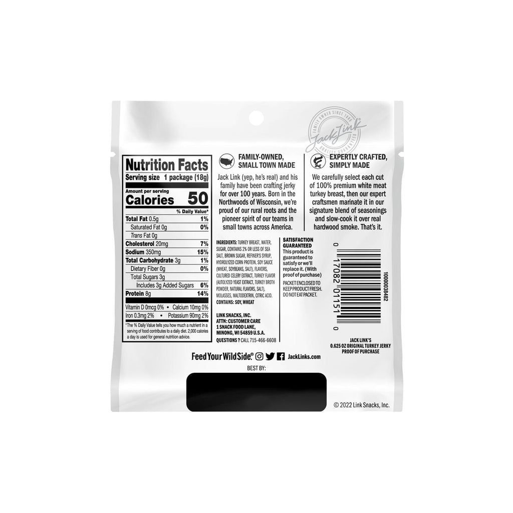 Jack Link's Original Turkey Jerky 0.625 oz