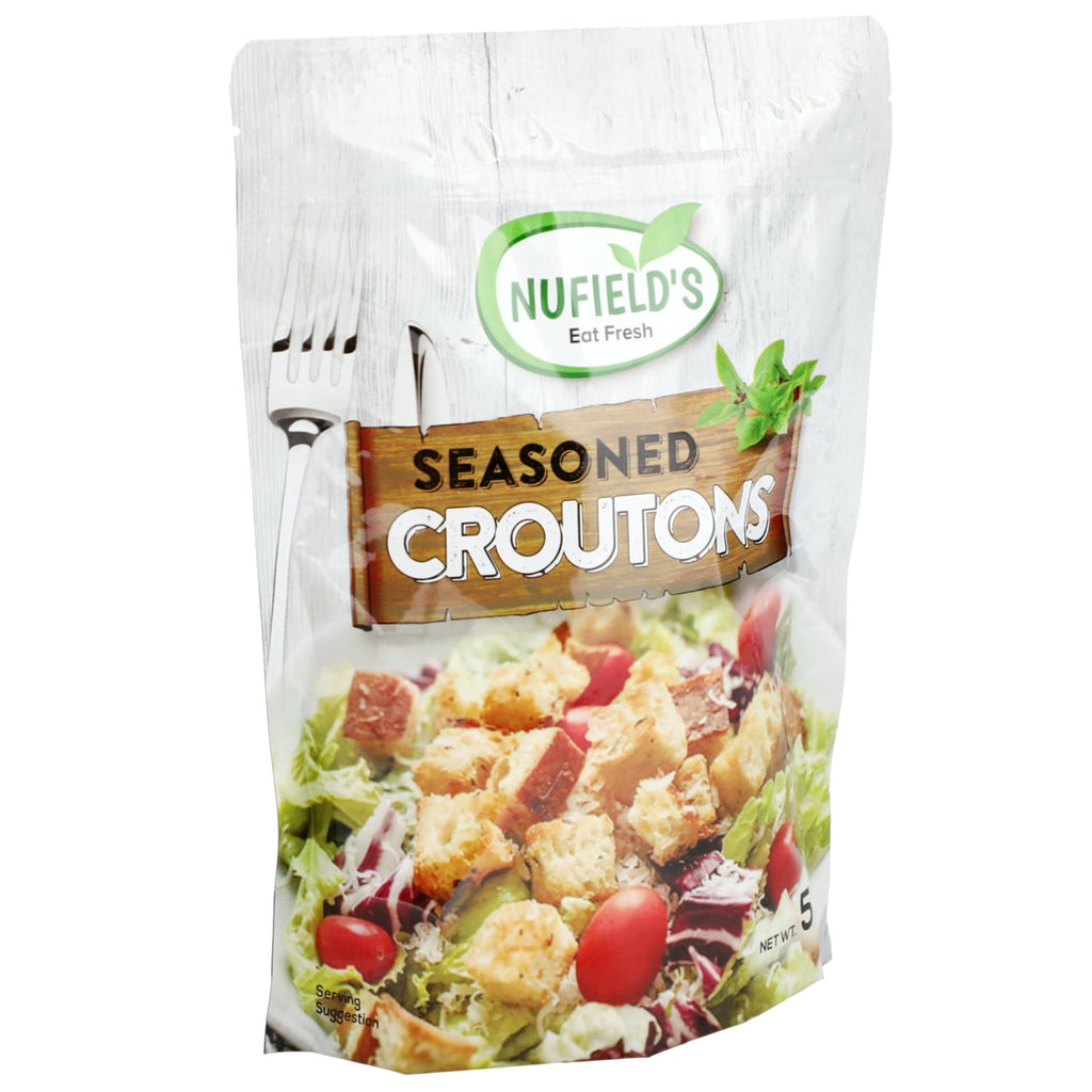 Nufield's Eat Fresh Seasoned Croutons, 5 oz. Bag