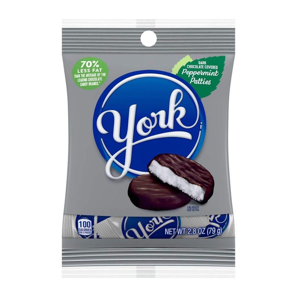 York Dark Chocolate Covered Peppermint Patties, 3-pc Pack