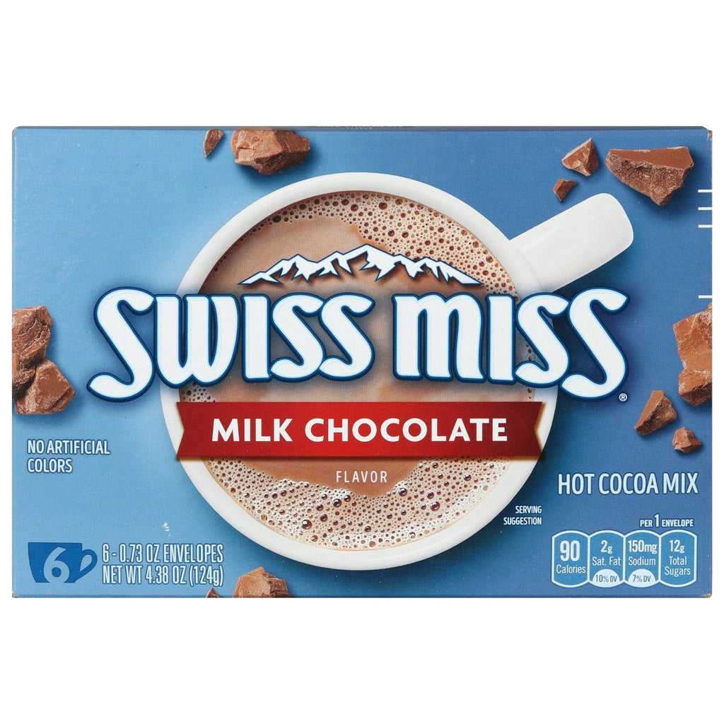 Swiss Miss Milk Chocolate Hot Cocoa Mix, 6 ct. 0.73 oz.