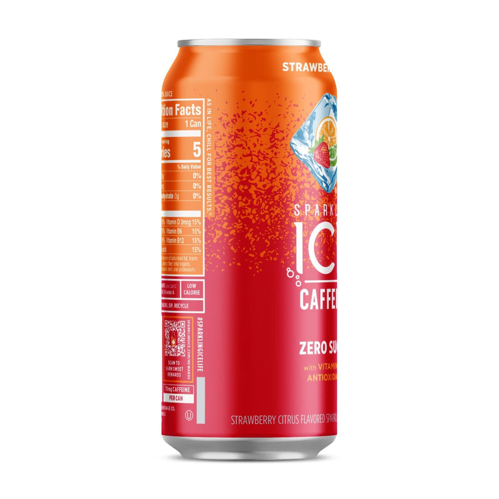 Sparkling Ice ধí½º⧞ Zero Sugar Watermelon Lemonade Sparkling Water, 16 oz.