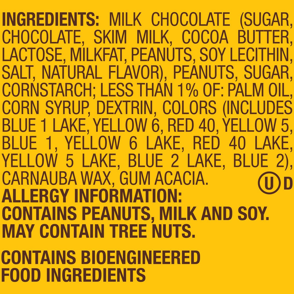 Peanut M&amp;M's(R), 2.55-oz. Bags