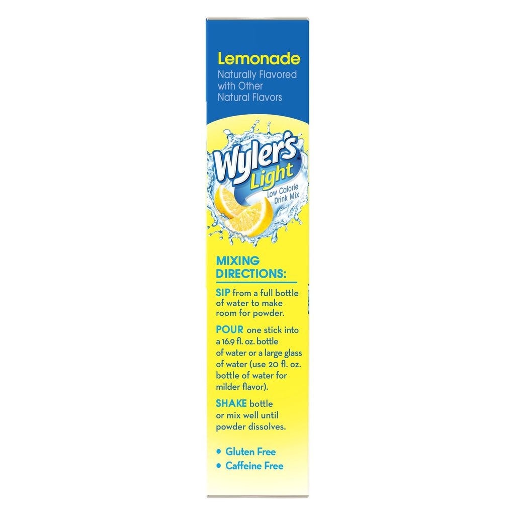 Wyler's Light Sugar Free Lemonade Mix, 8-pc Pack.