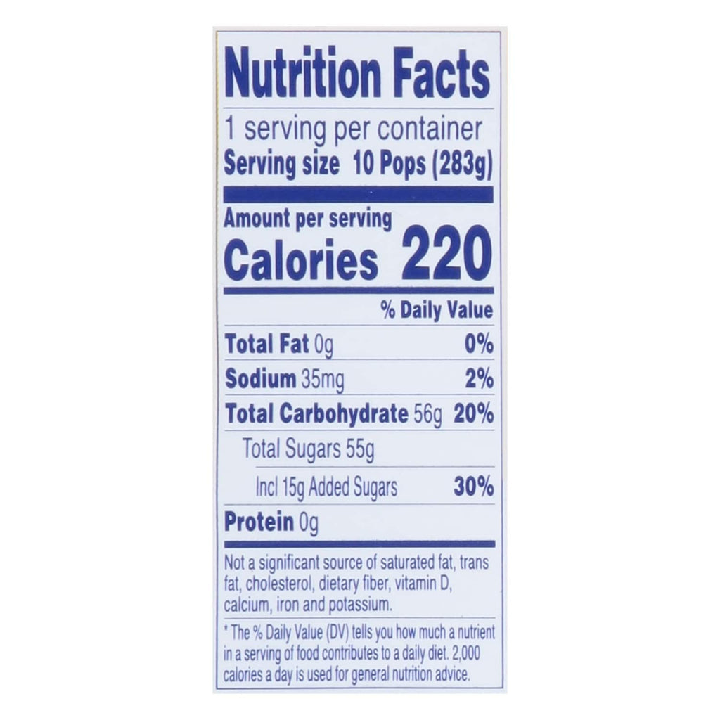 Sunkist Smoothie Bars, 10-pc Pack.