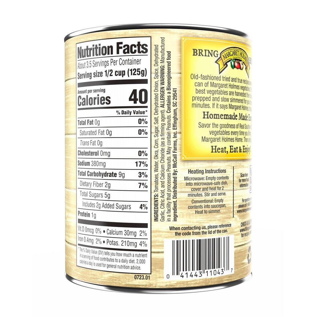 Margaret Holmes Tomatoes, Okra &amp; Corn, 1-ct.