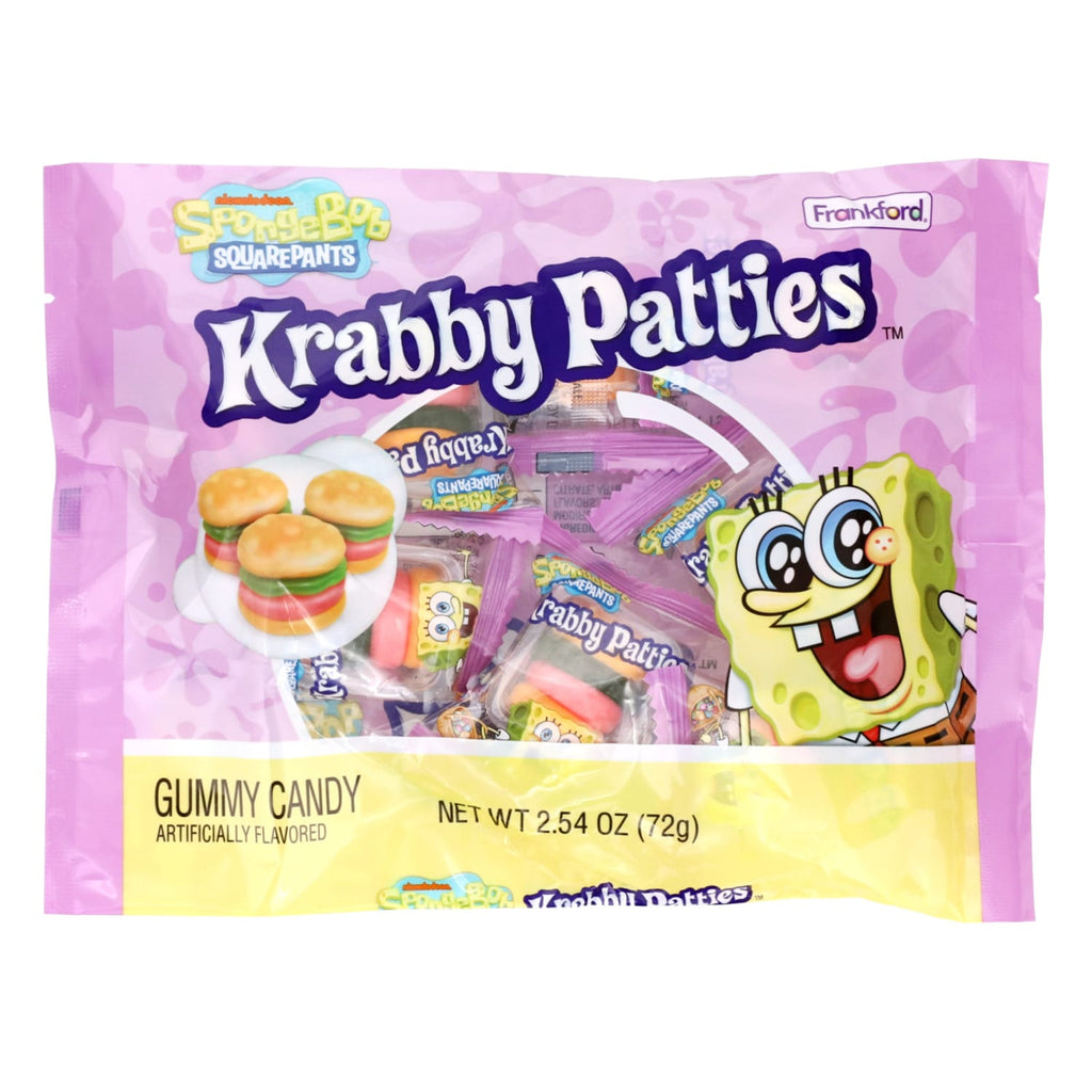 Nickelodeon SpongeBob SquarePants Krabby Patties Gummy Candy, 1-ct.