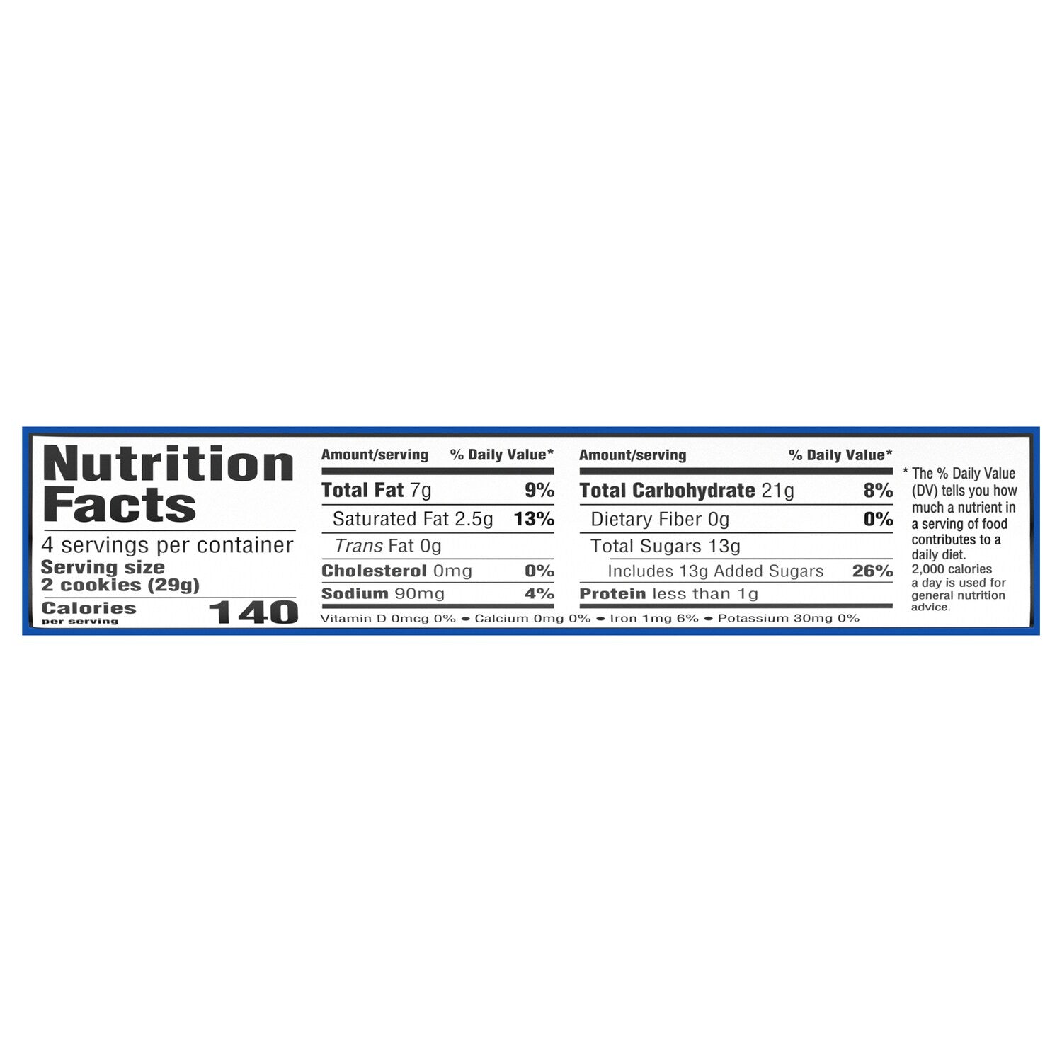 Oreo King Size Double-Stuf Snack Cookies, 8-ct.