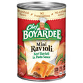 Chef Boyardee Mini Beef Ravioli, Microwave Pasta, Canned Food, 15 oz.