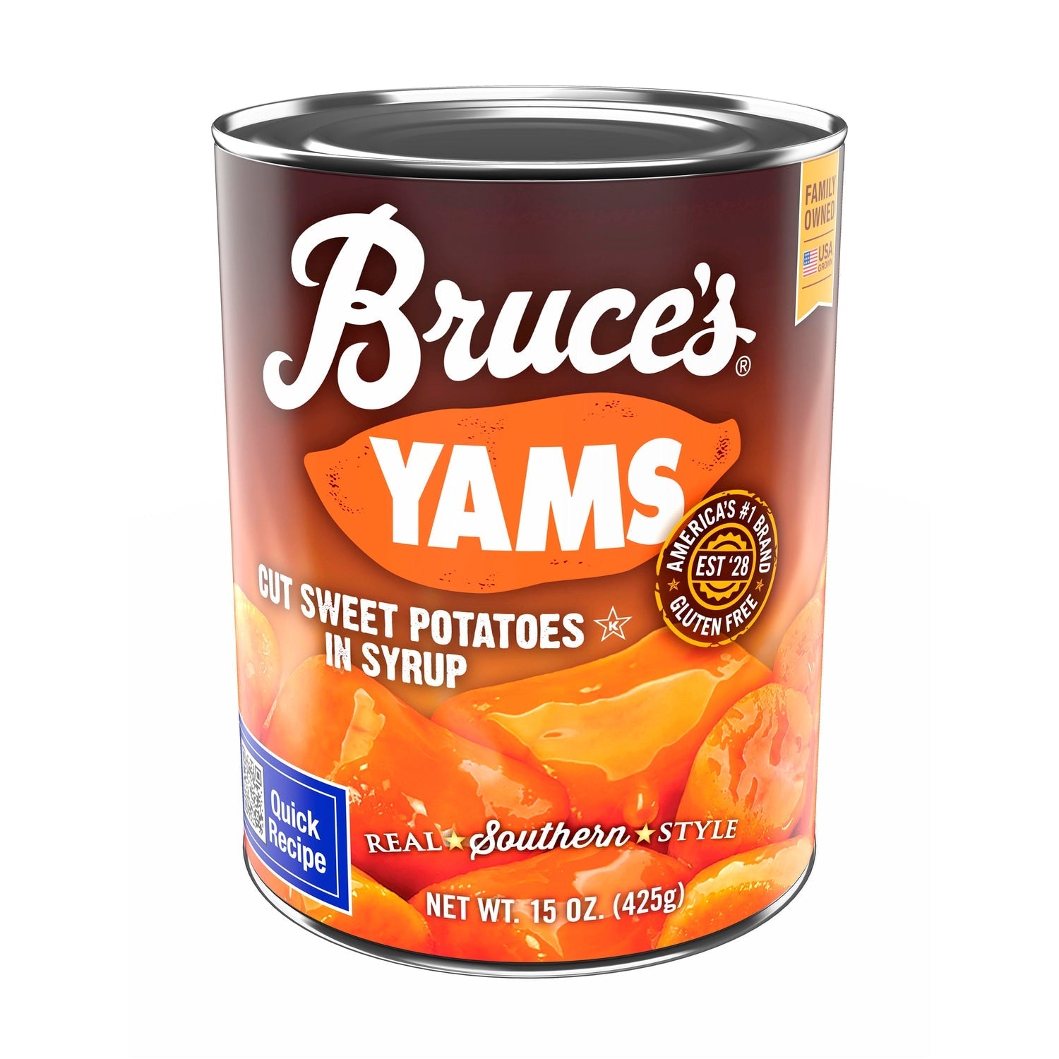 Bruce's Yams Cut Sweet Potatoes, 1-ct.