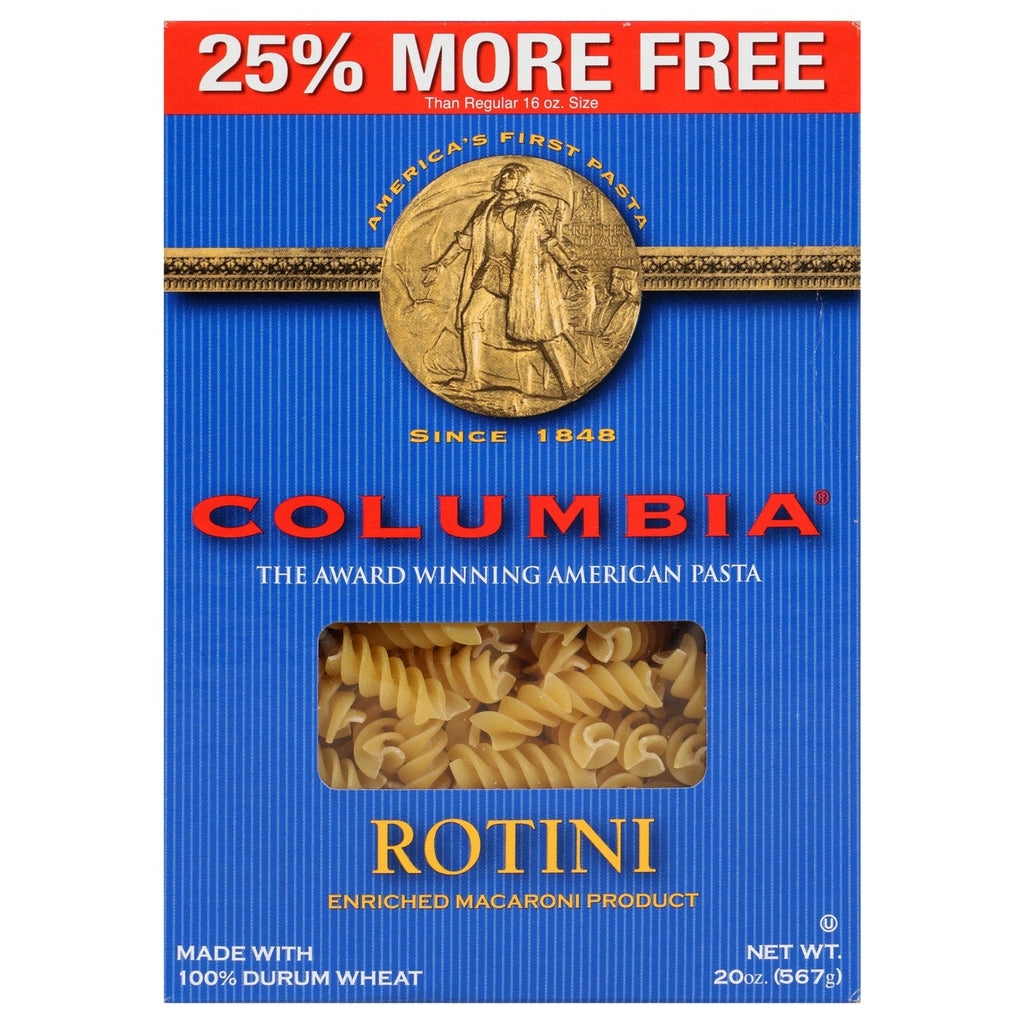 Columbia Rotini Pasta, 20-oz. Bonus Boxes