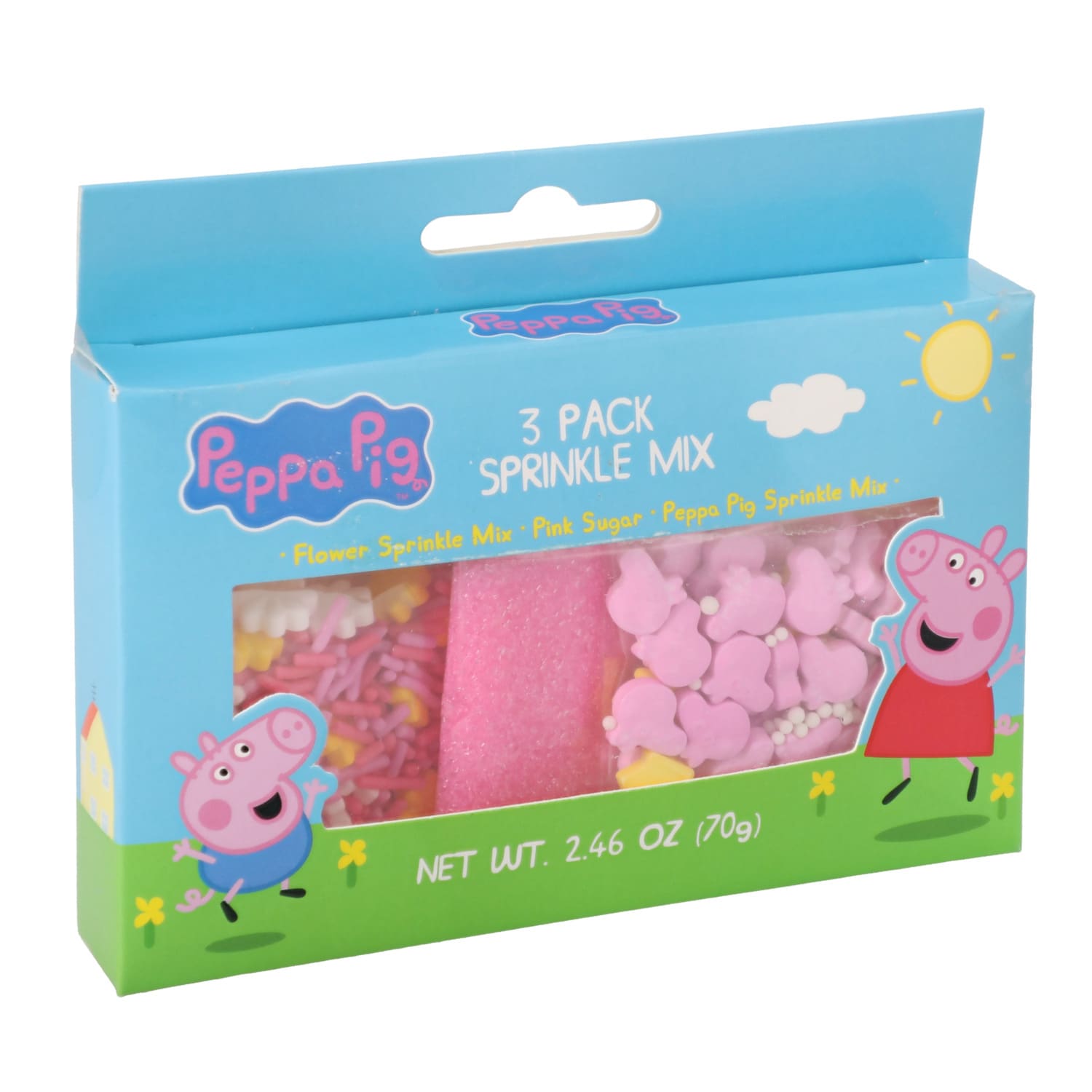 Peppa Pig Sprinkle Mix, 3-pc Pack.