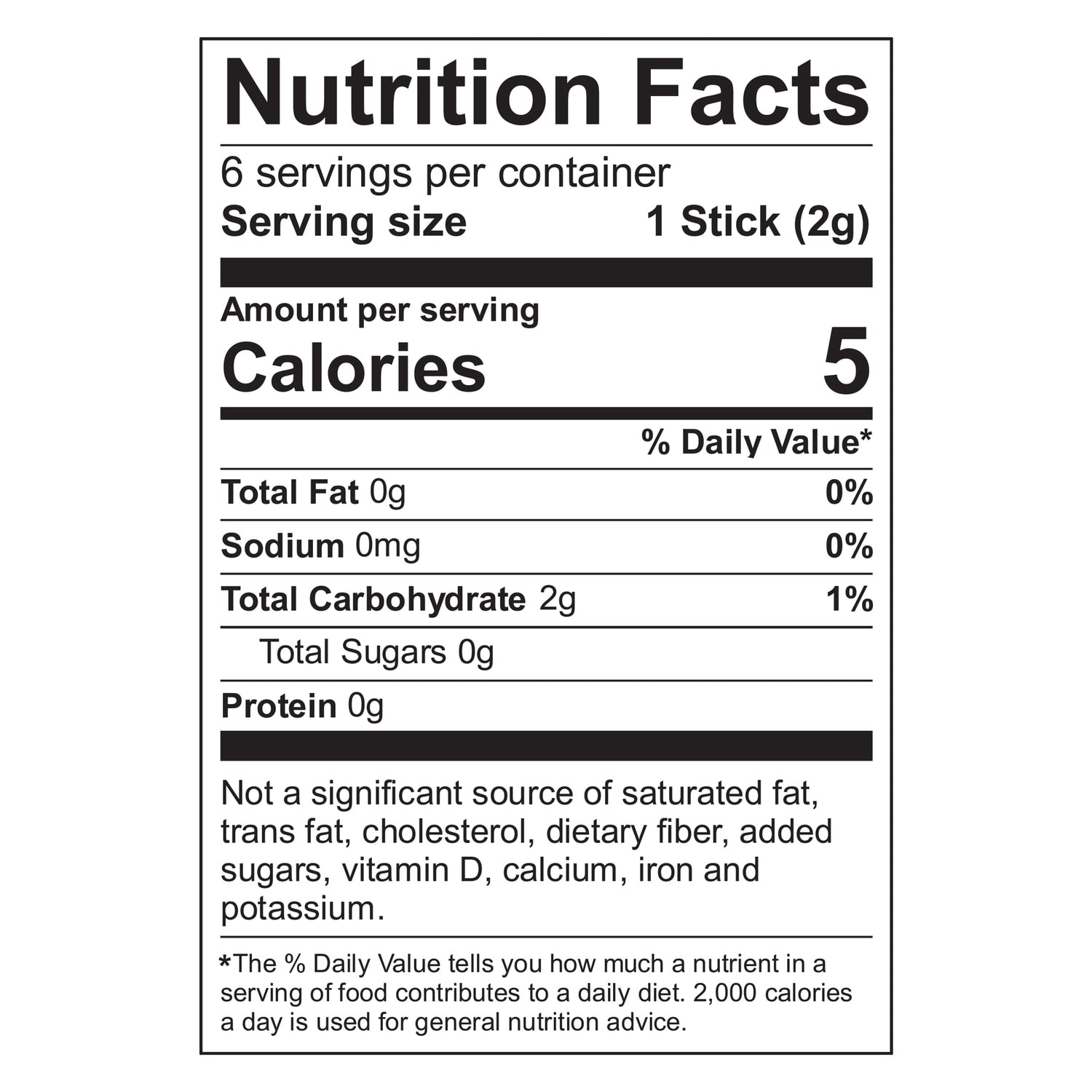 Starburst Zero Sugar Strawberry Drink Mix, 6-pc Pack.
