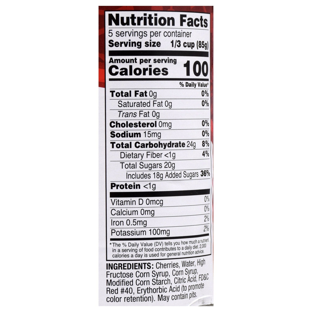 Mother's Maid Cherry Pie Filling, 15 oz. Can