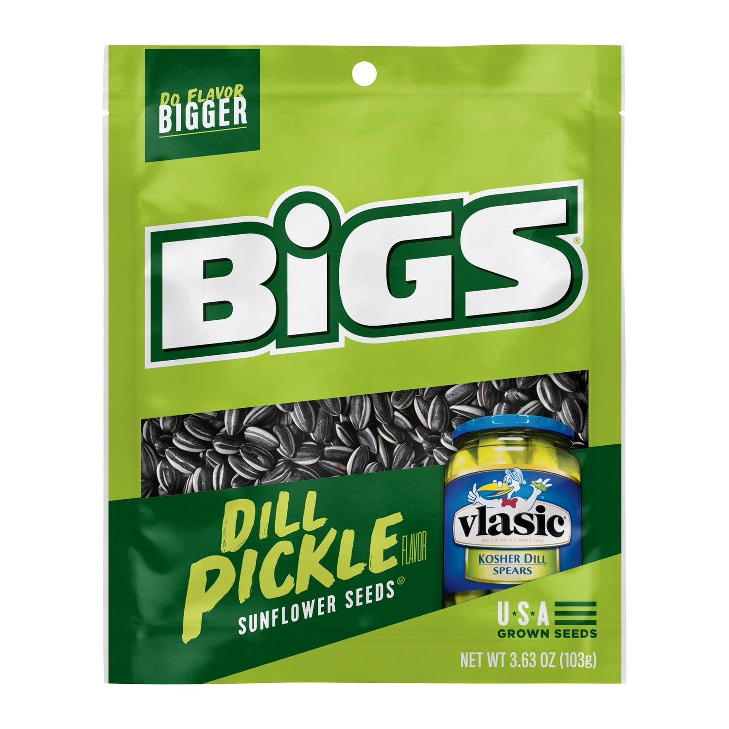 Bigs Dill Pickle Flavor Sunflower Seeds, 1-ct.