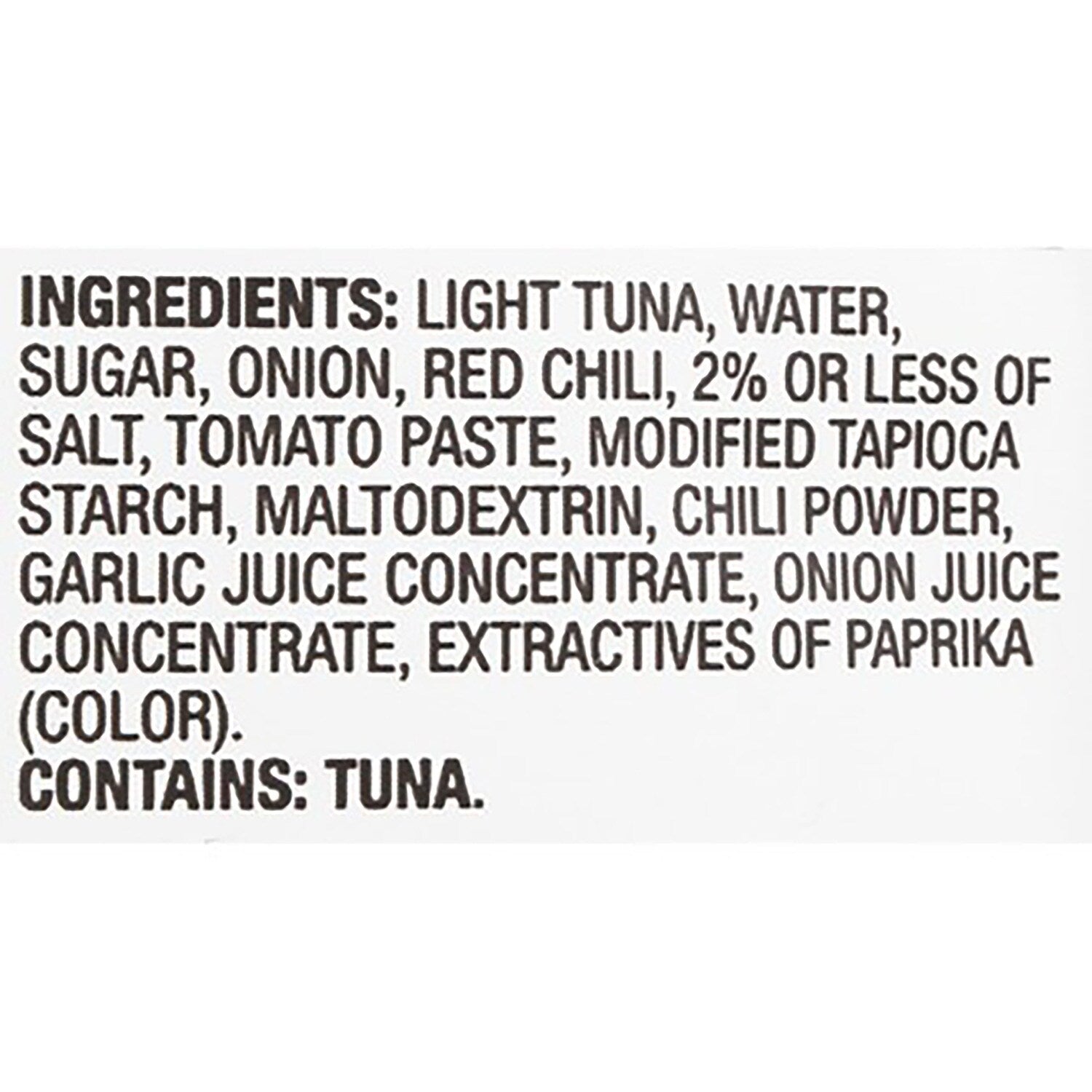 Bumble Bee Spicy Thai Chili Tuna, 2.5 oz. Pouches