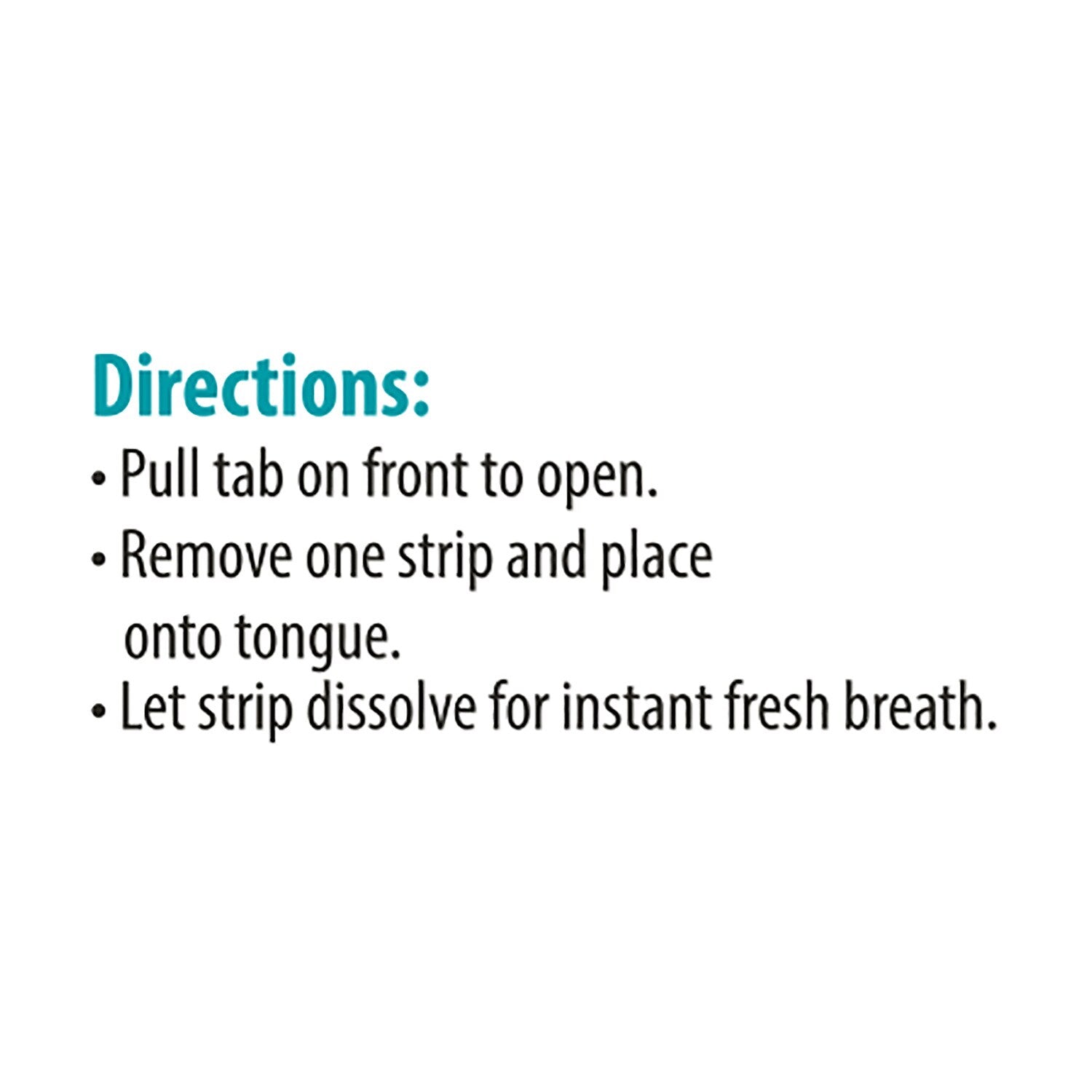 Oralabs Ice Drops Fresh Mint Breath Strips, 24-ct. Packs