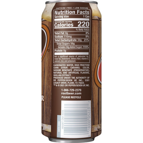 A&amp;W Root Beer Soda, 16 fl oz can