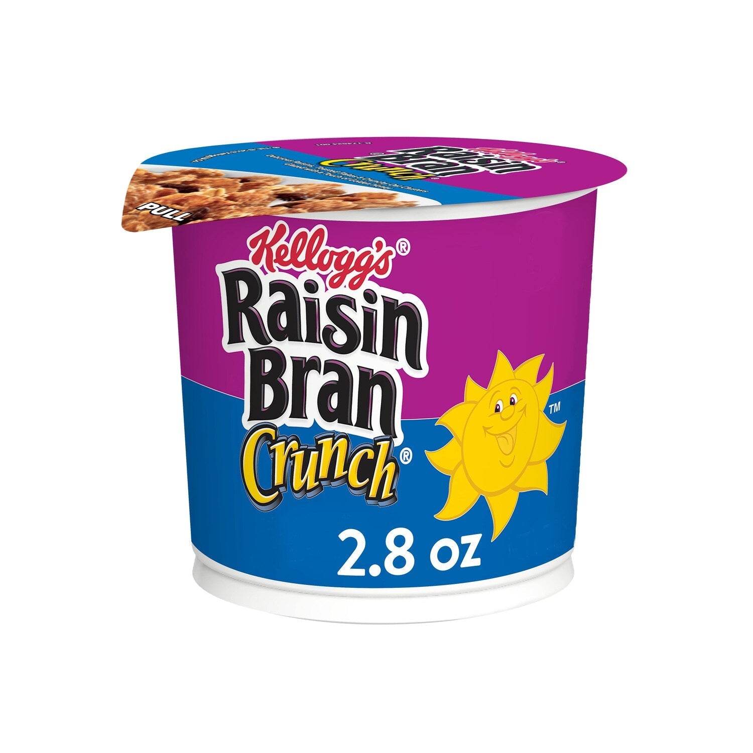 Kellogg's Raisin Bran Crunch Breakfast Cereal Cups Original, 1-ct.