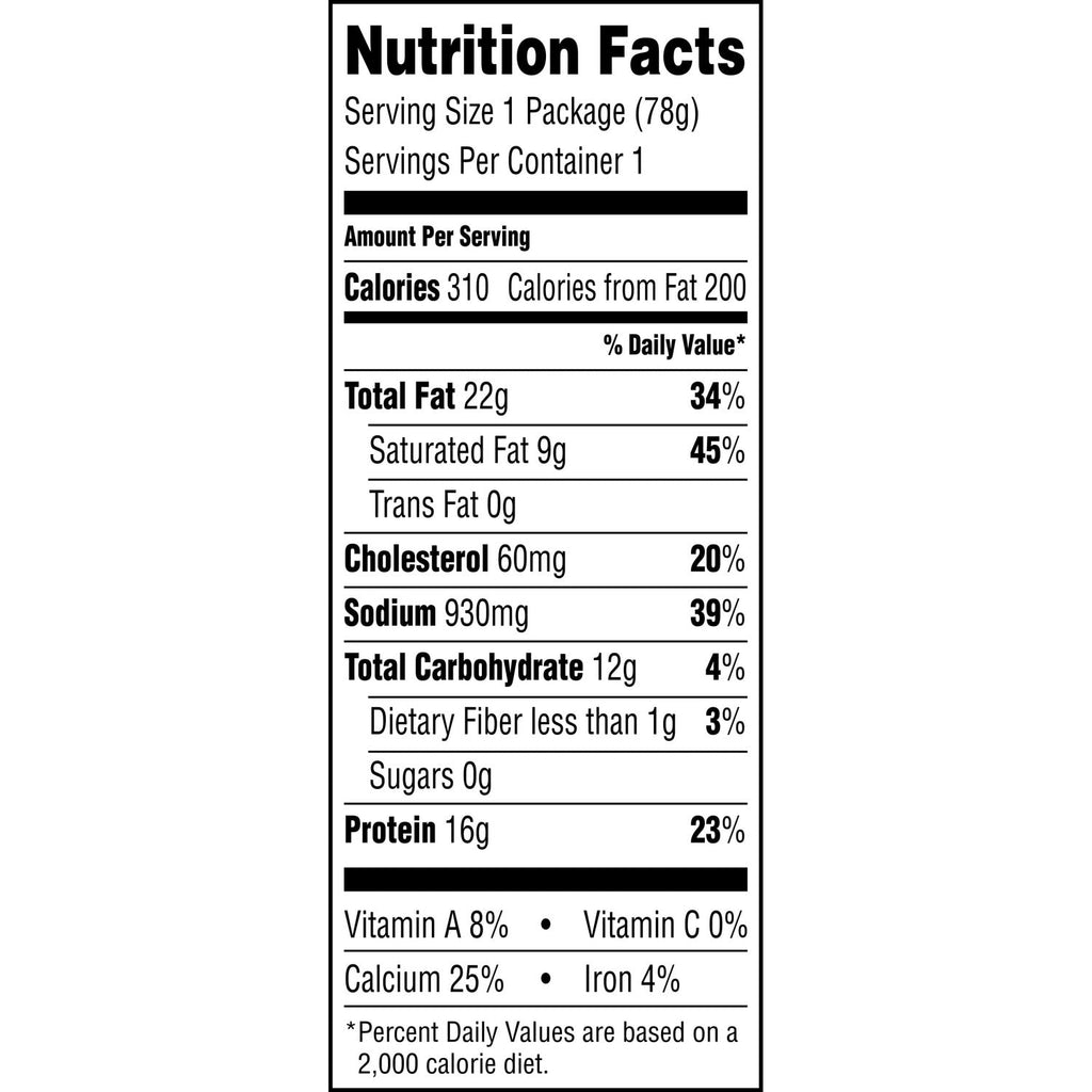 Hillshire Snacking Genoa Salami Deli Lunch Meat and White Cheddar Cheese Snacking Small Plates, 2.76 oz.