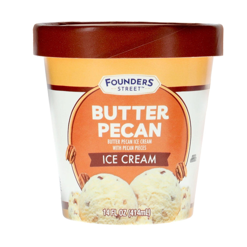 Butter Pecan Ice Cream, 14-oz. Container