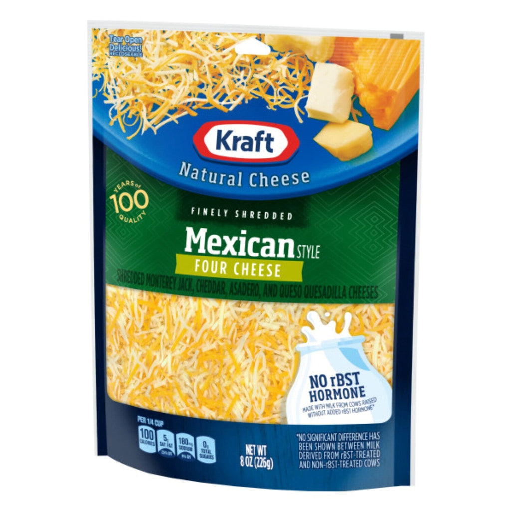 Kraft Mexican Shredded Four Cheese, 1-ct.