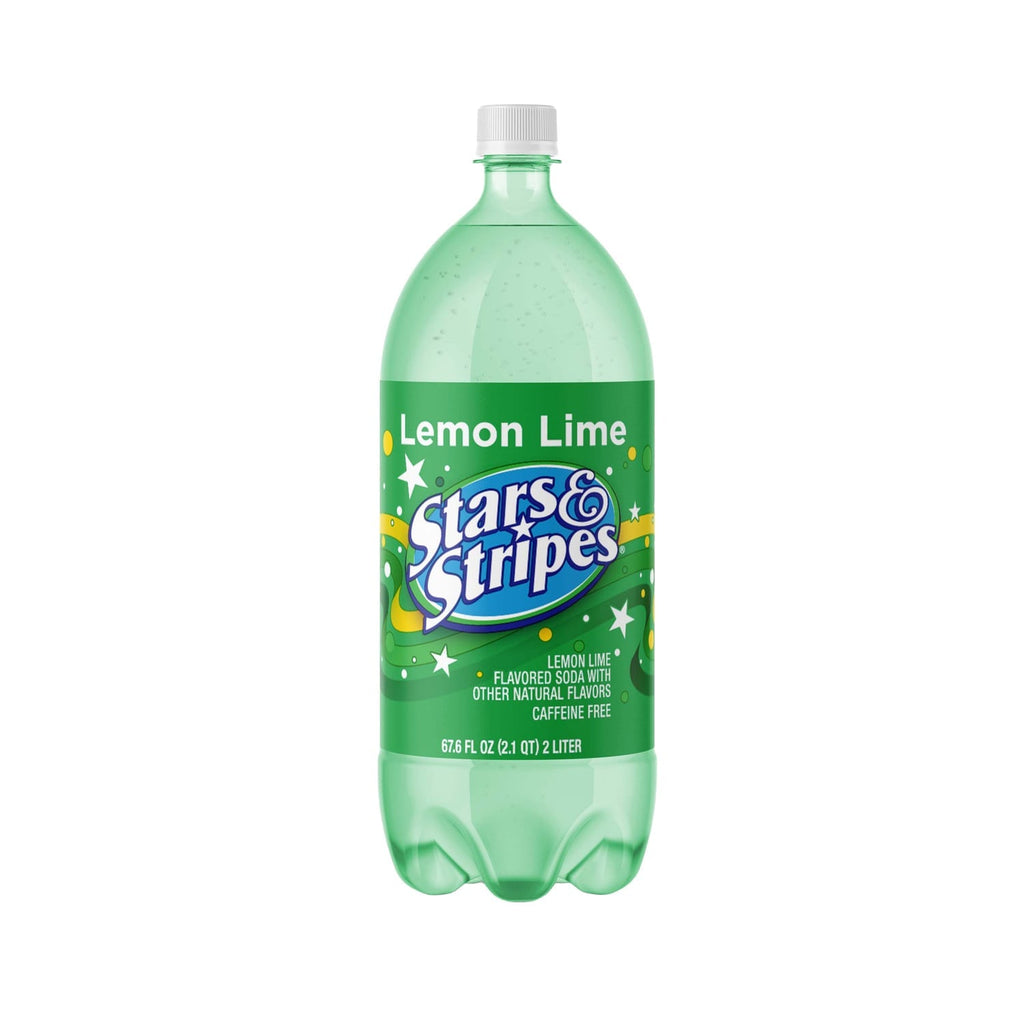 Stars And Stripes Lemon Lime Soft Drink, 1-ct.