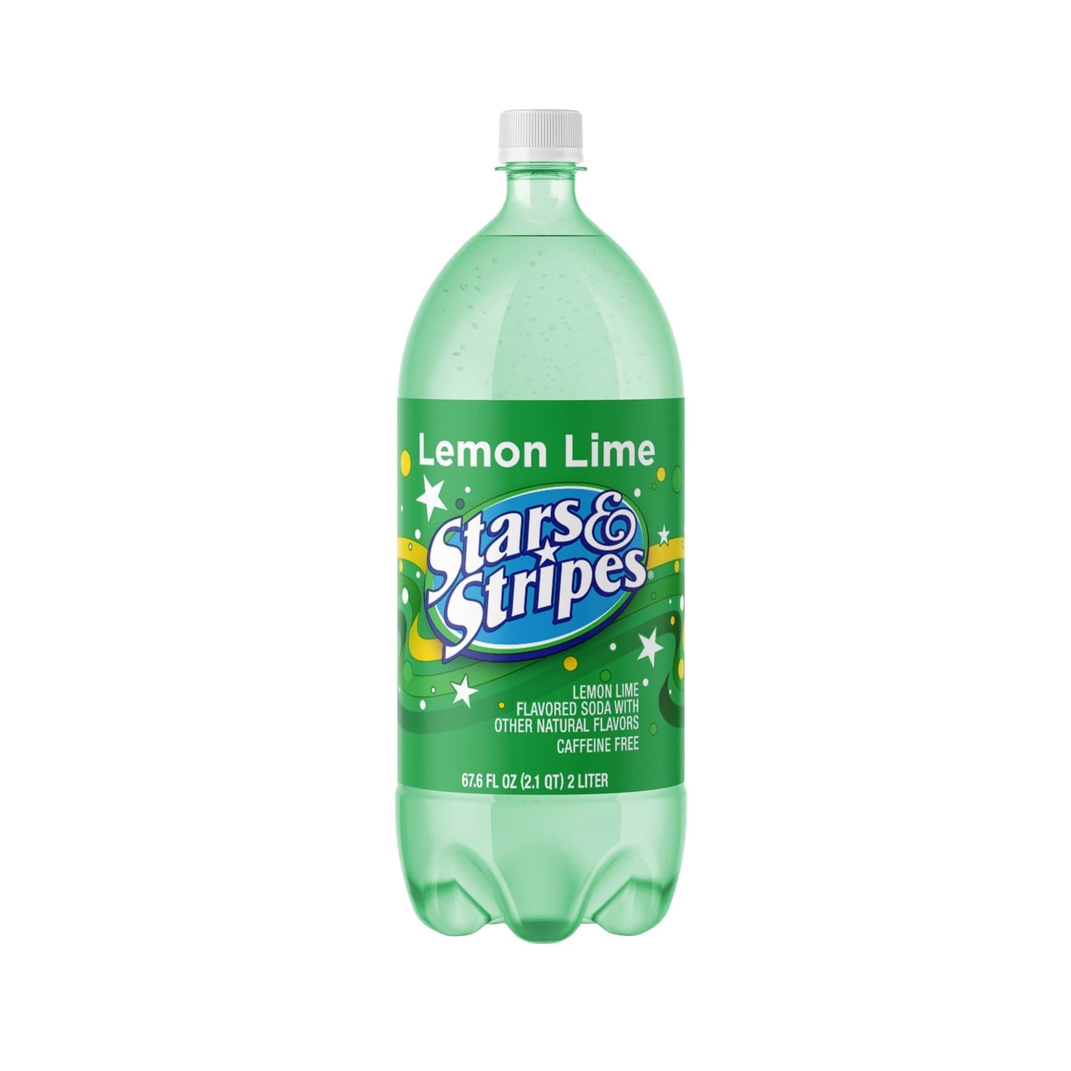 Stars And Stripes Lemon Lime Soft Drink, 1-ct.