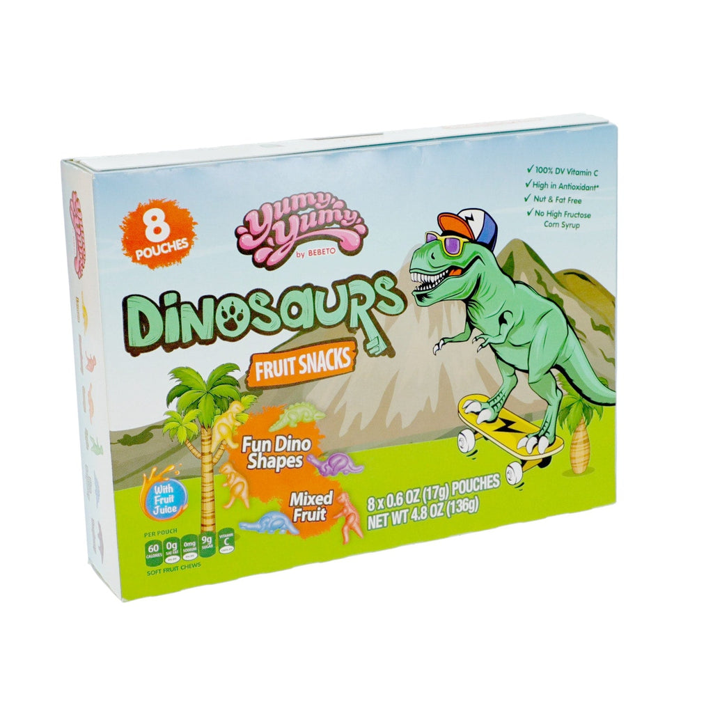 Dinosaurs Fruit Snacks, 8-ct. 4.8 oz