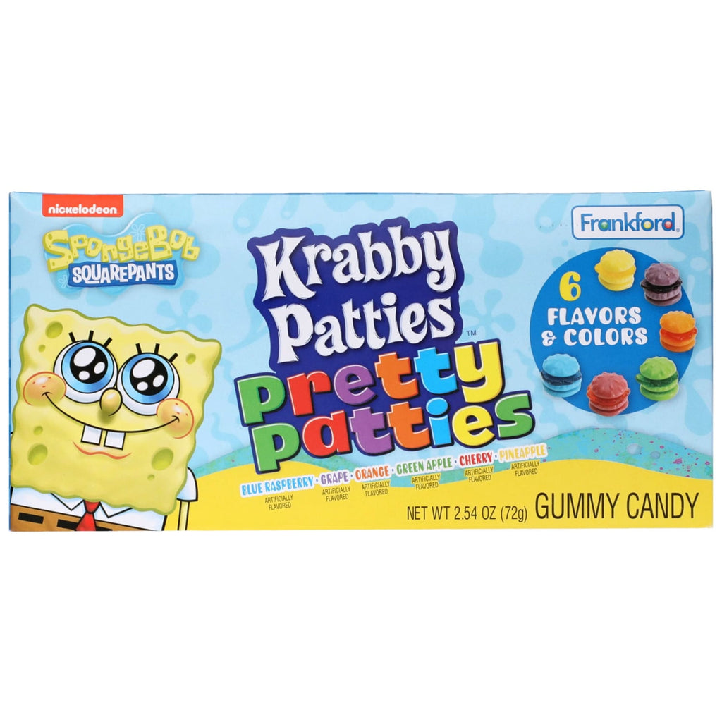 Krabby Patties Pretty Patties Gummy Candy, 1-ct.