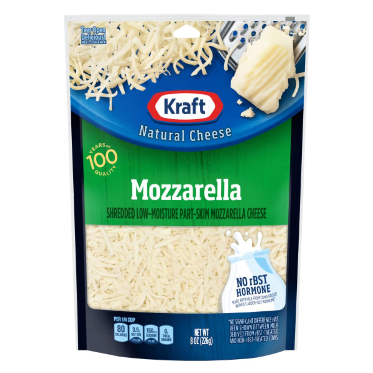 Kraft Natural Cheese Mozzarella Cheese Shreds, 1-ct.