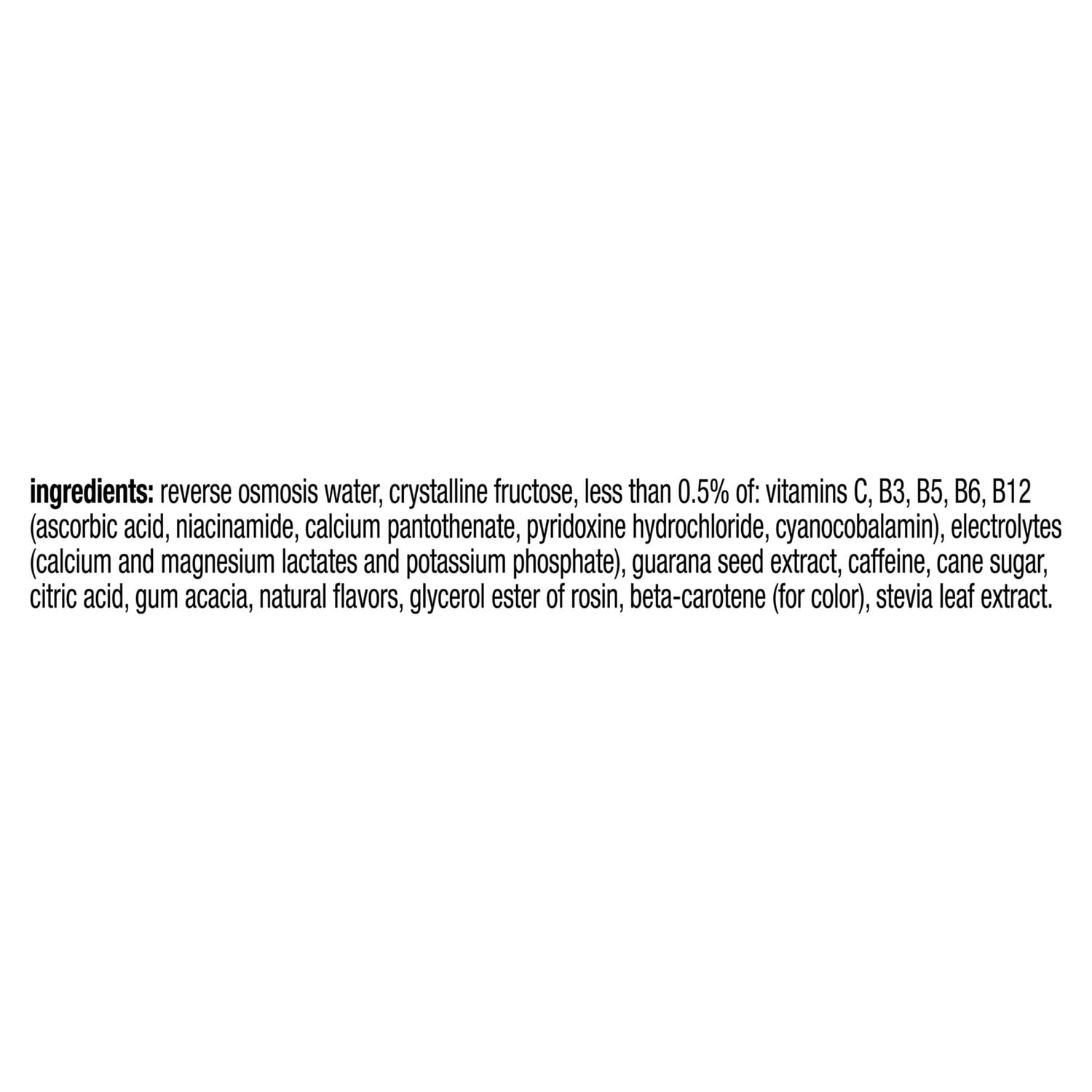 Glaceau Tropical Citrus Flavored Vitamin Water, 1-ct.