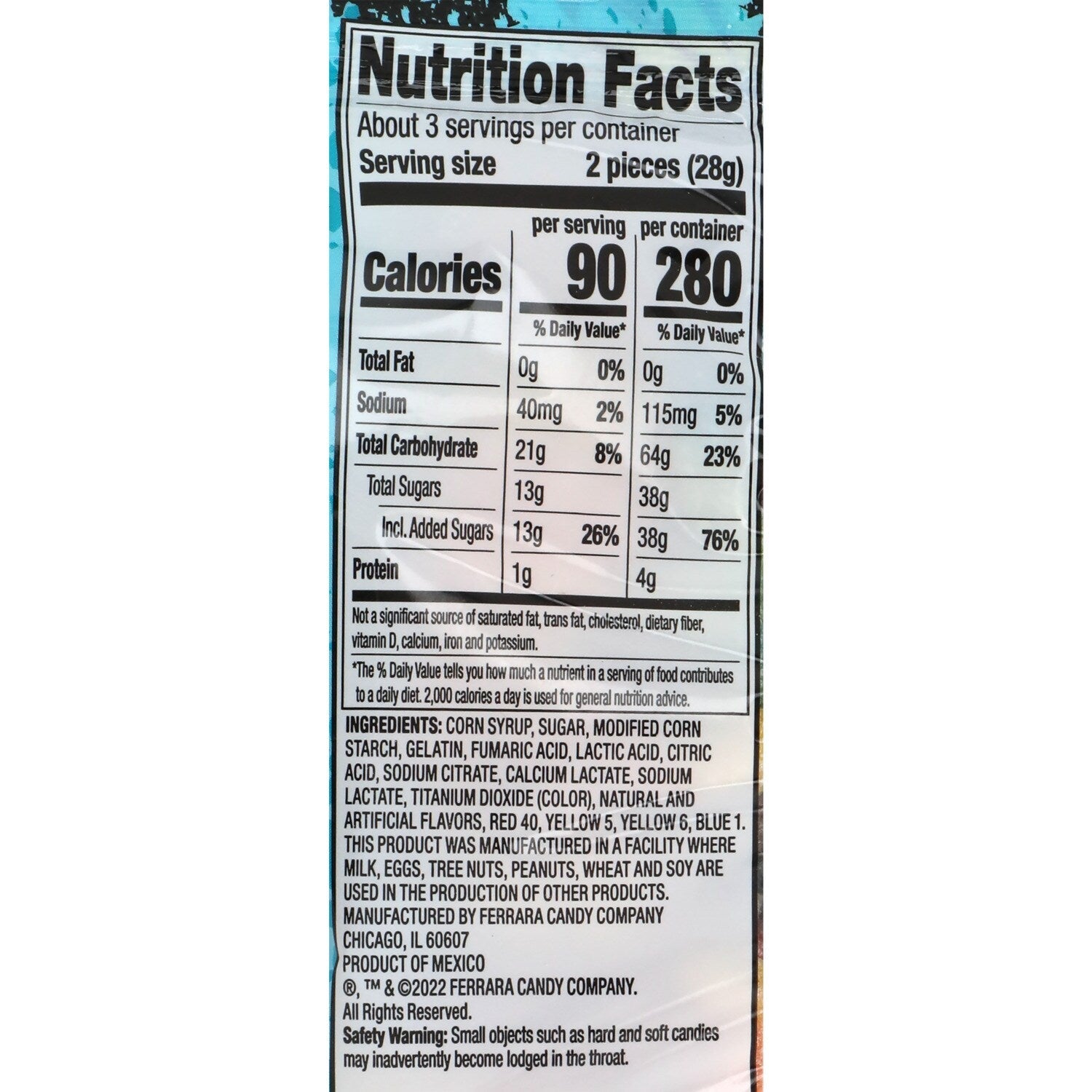 Trolli Sour Brite Octopus Gummies, 1-ct.