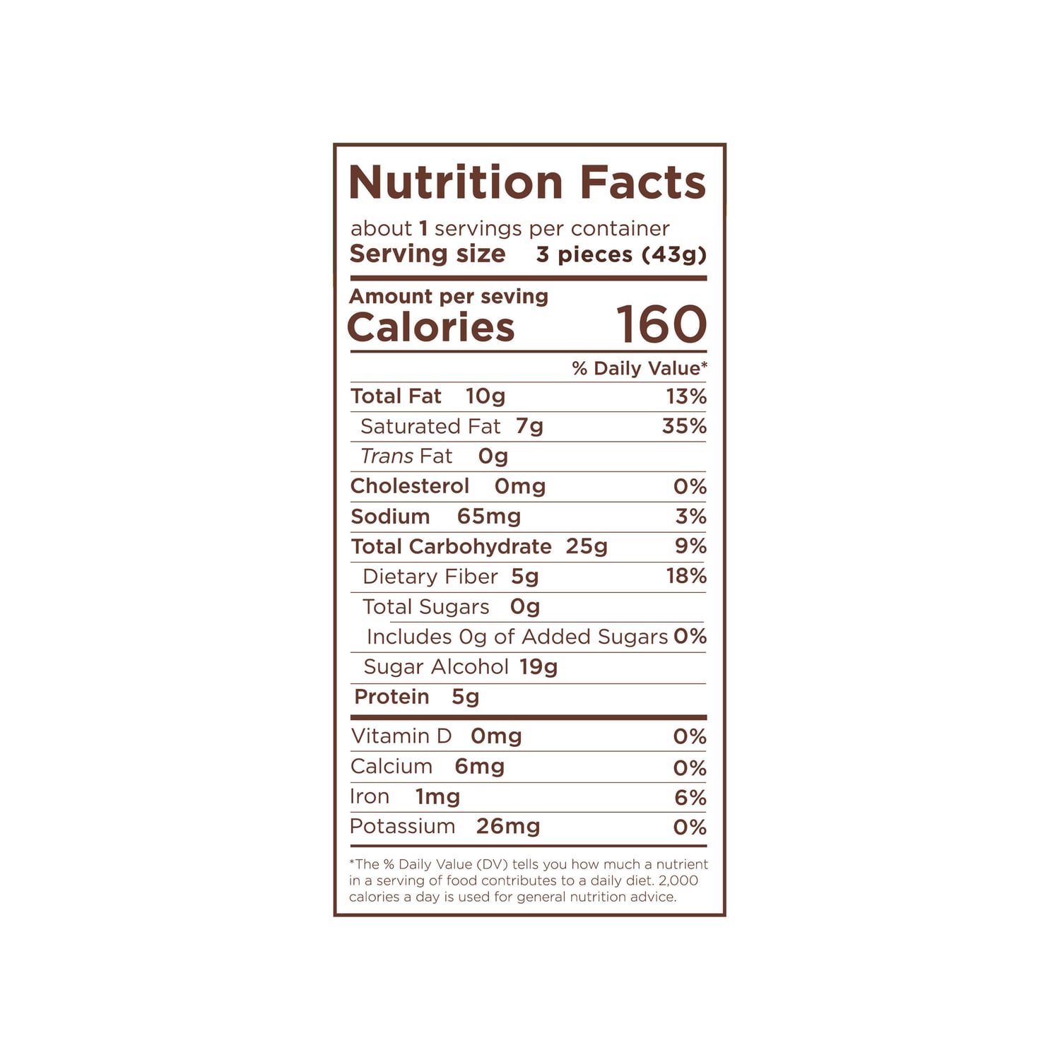 Russell Stover Sugar-Free Creamy Caramel Chocolate Candies, 13-pc Pack.