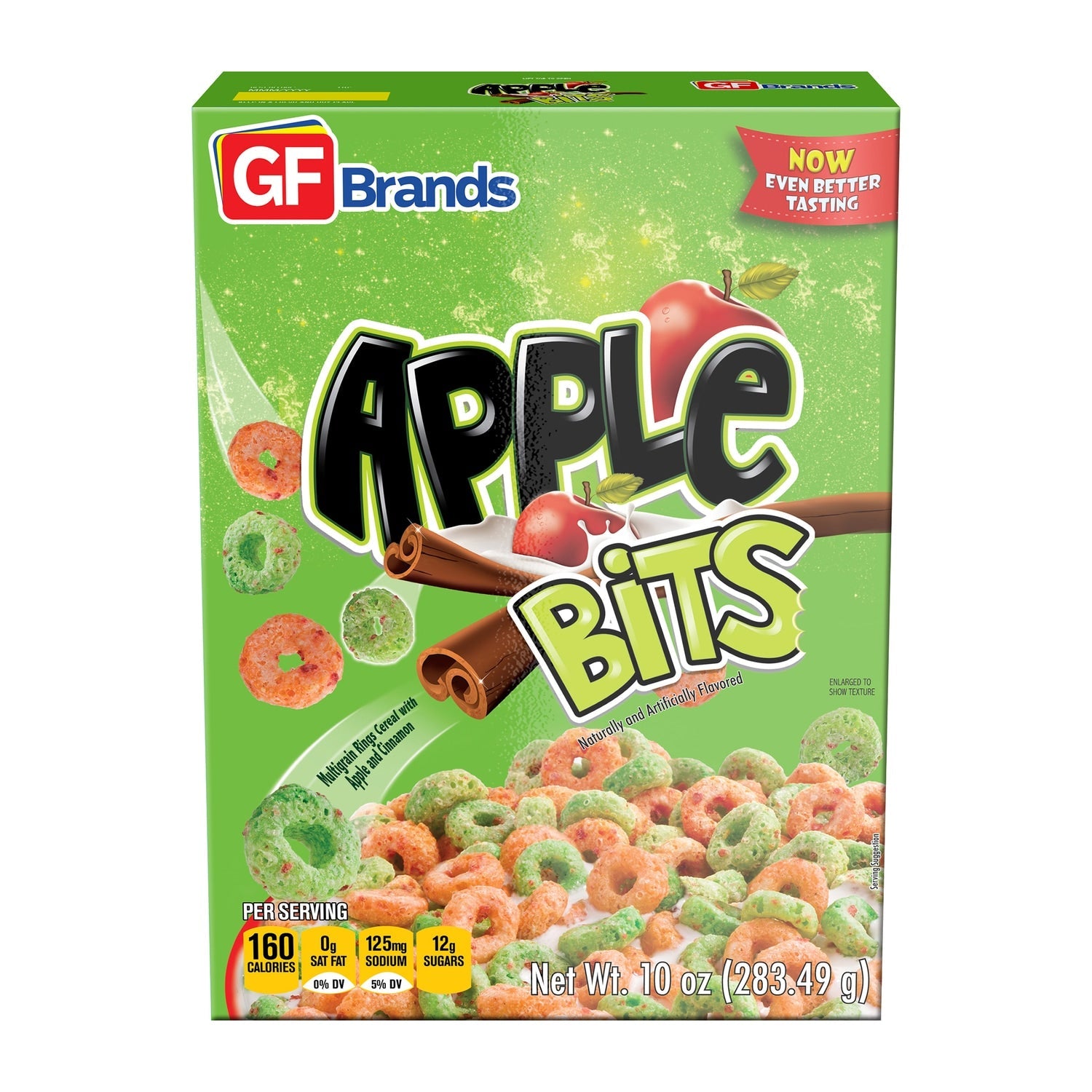 GF Brands Apple Bits Cereal, 1-ct.