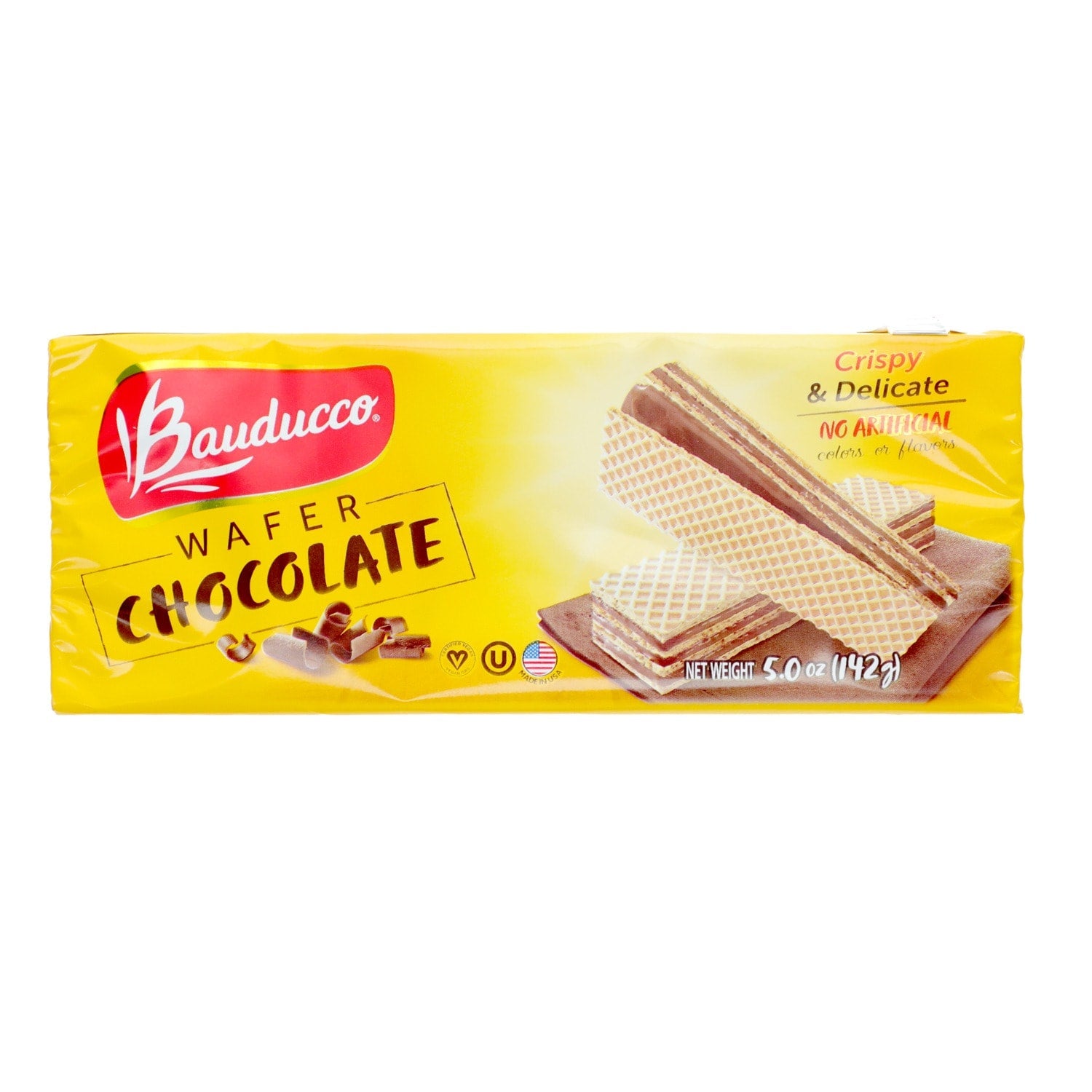 Bauducco Chocolate Wafers, 5 oz.