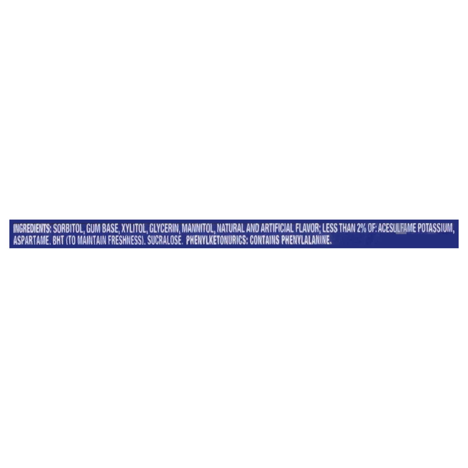 Trident Sugar Free Peppermint Gum, 14-pc Pack.