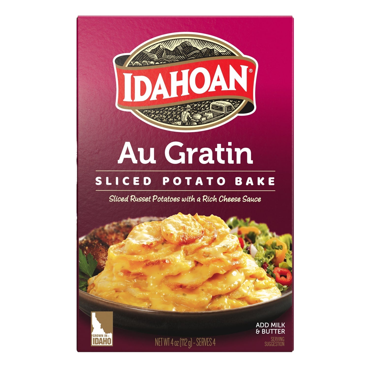 Idahoan Au Gratin Sliced Potato Bake, 1-ct.