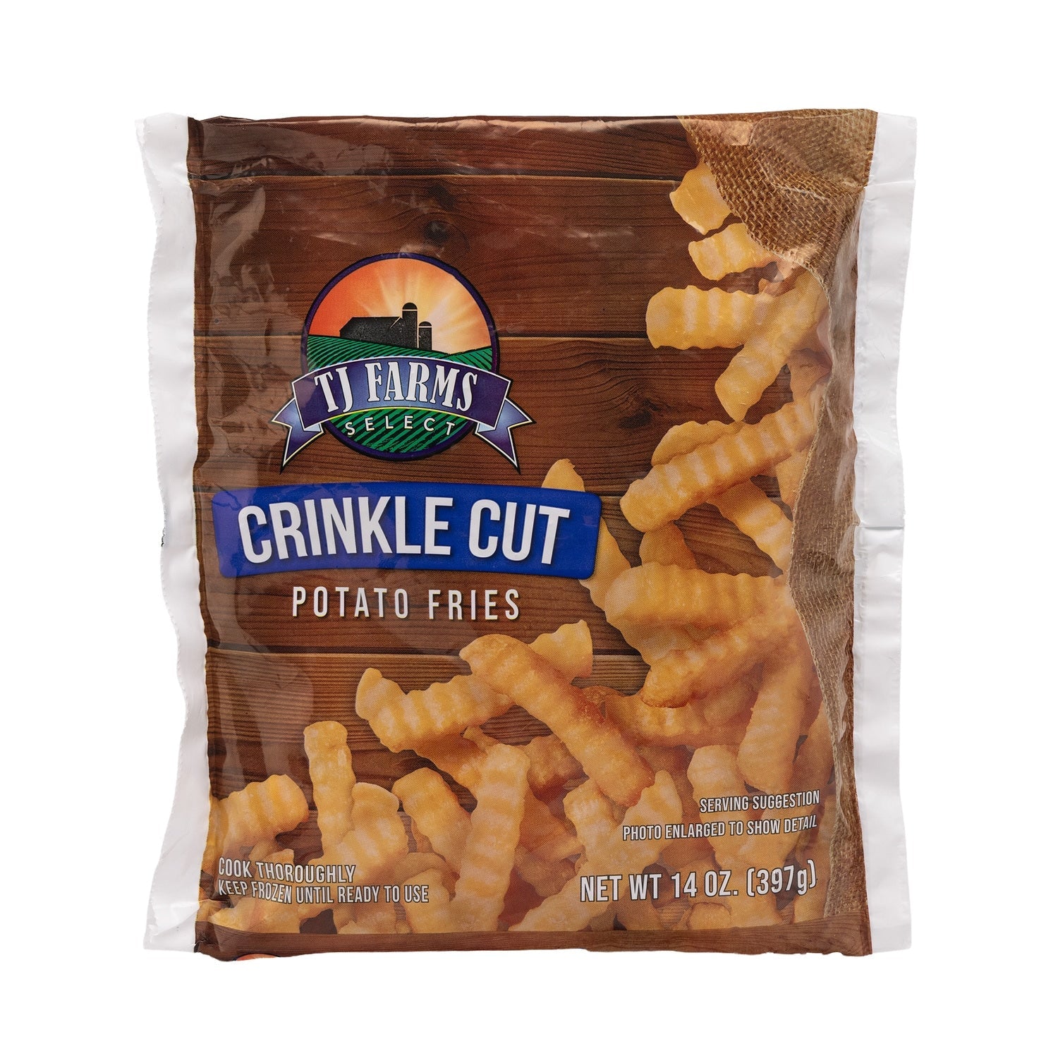 Tj Farms Crinkle Cut Potato Fries, 1-ct.