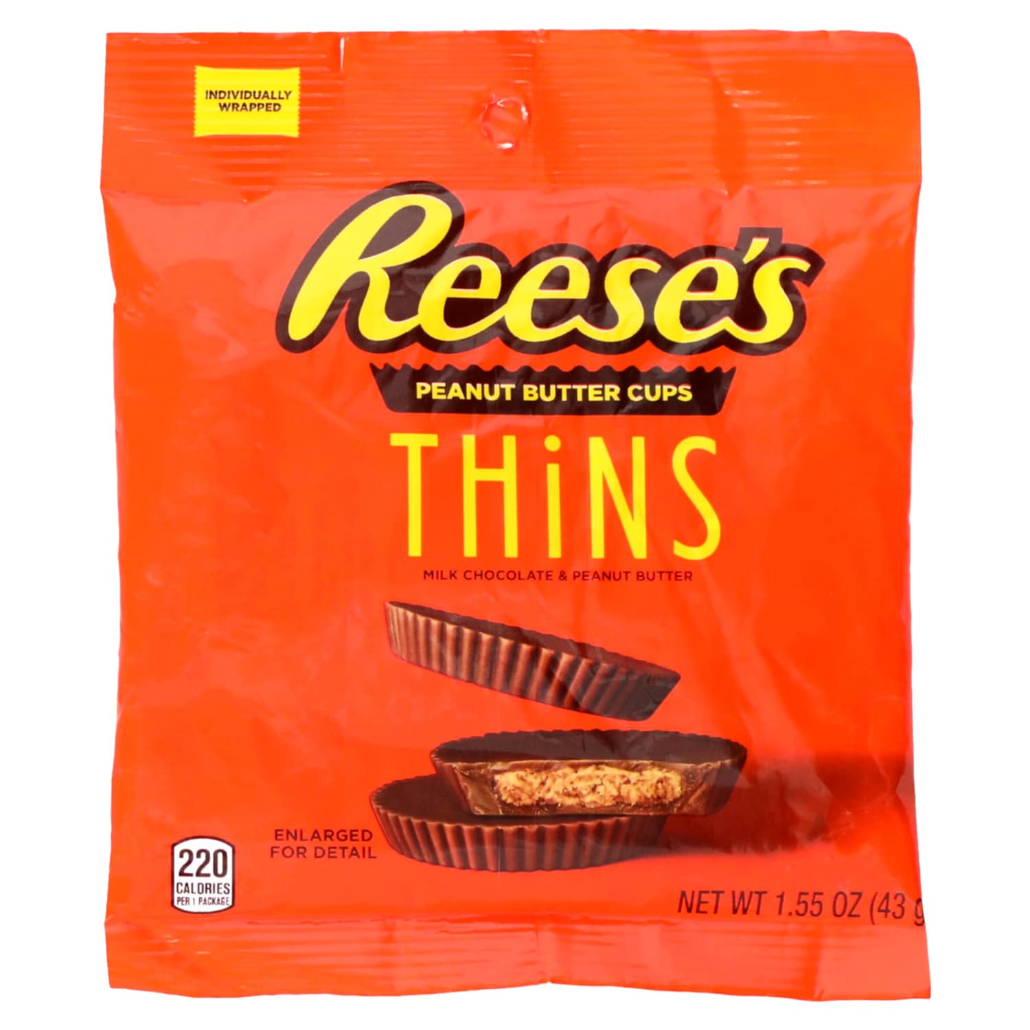 Reese's Thins Peanut Butter Cups, 1-ct.