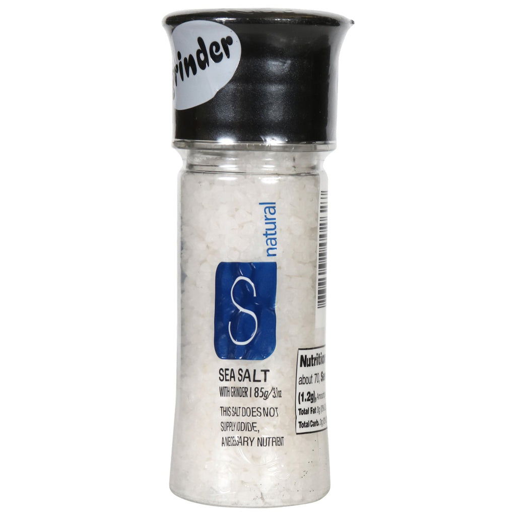 Natural Sea Salt Grinders, 3.1 oz.