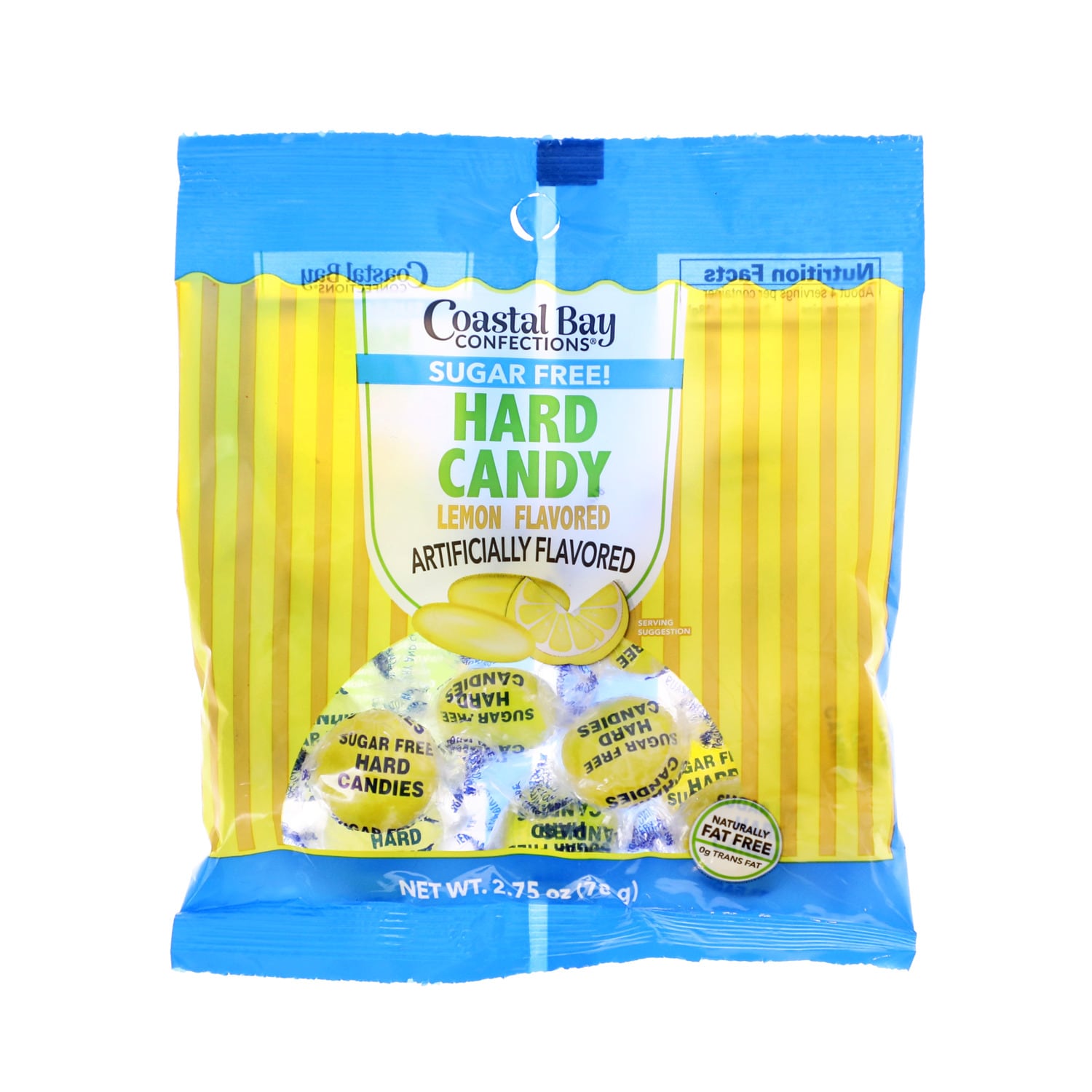 Coastal Bay Sugar-free Lemon Flavored Hard Candy, 1-ct.