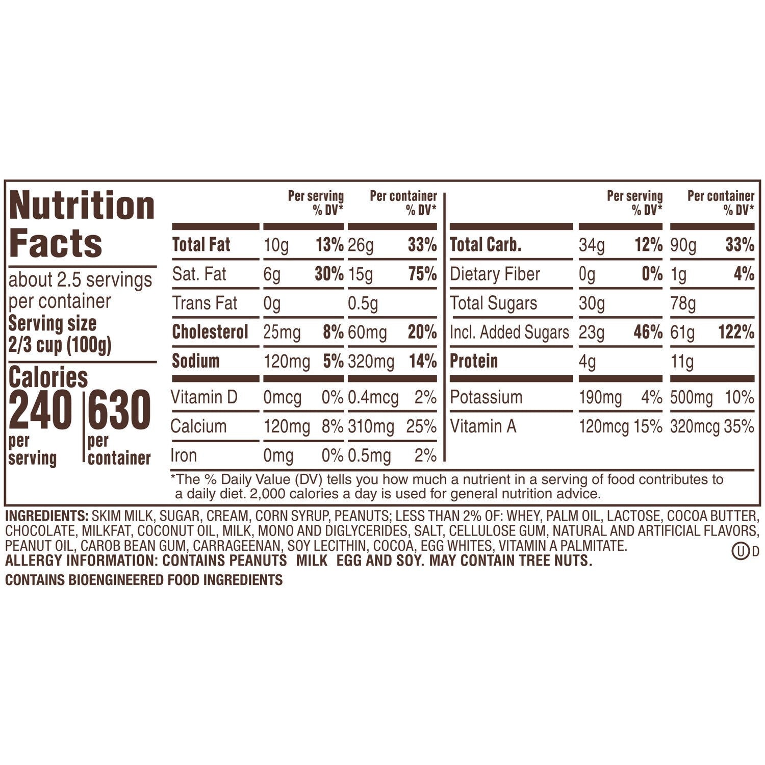 Snickers Ice Cream Reduced Fat Vanilla Ice Cream, Caramel, and Snickers Candy Bar Pieces, 14 Oz