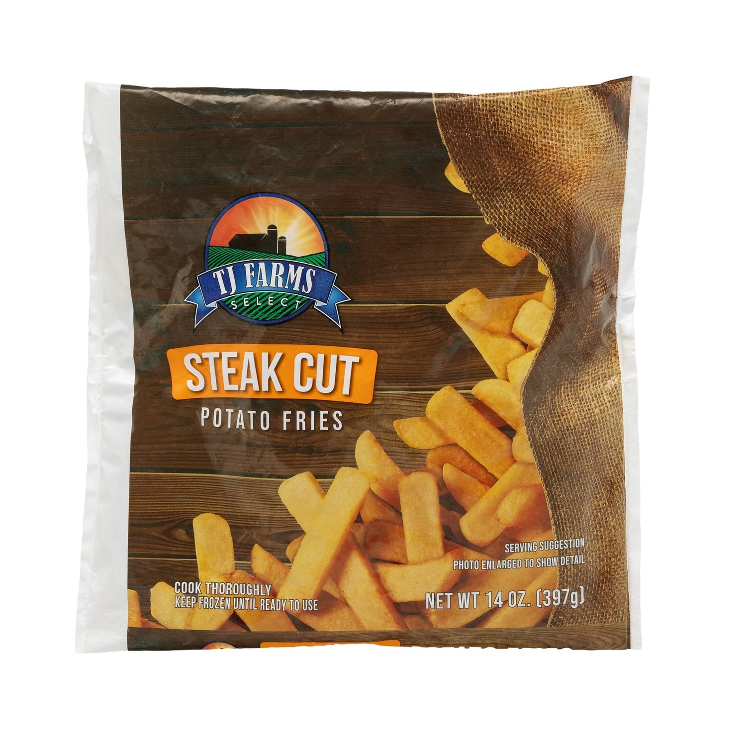 Tj Farms Steak Cut Potato Fries, 1-ct.