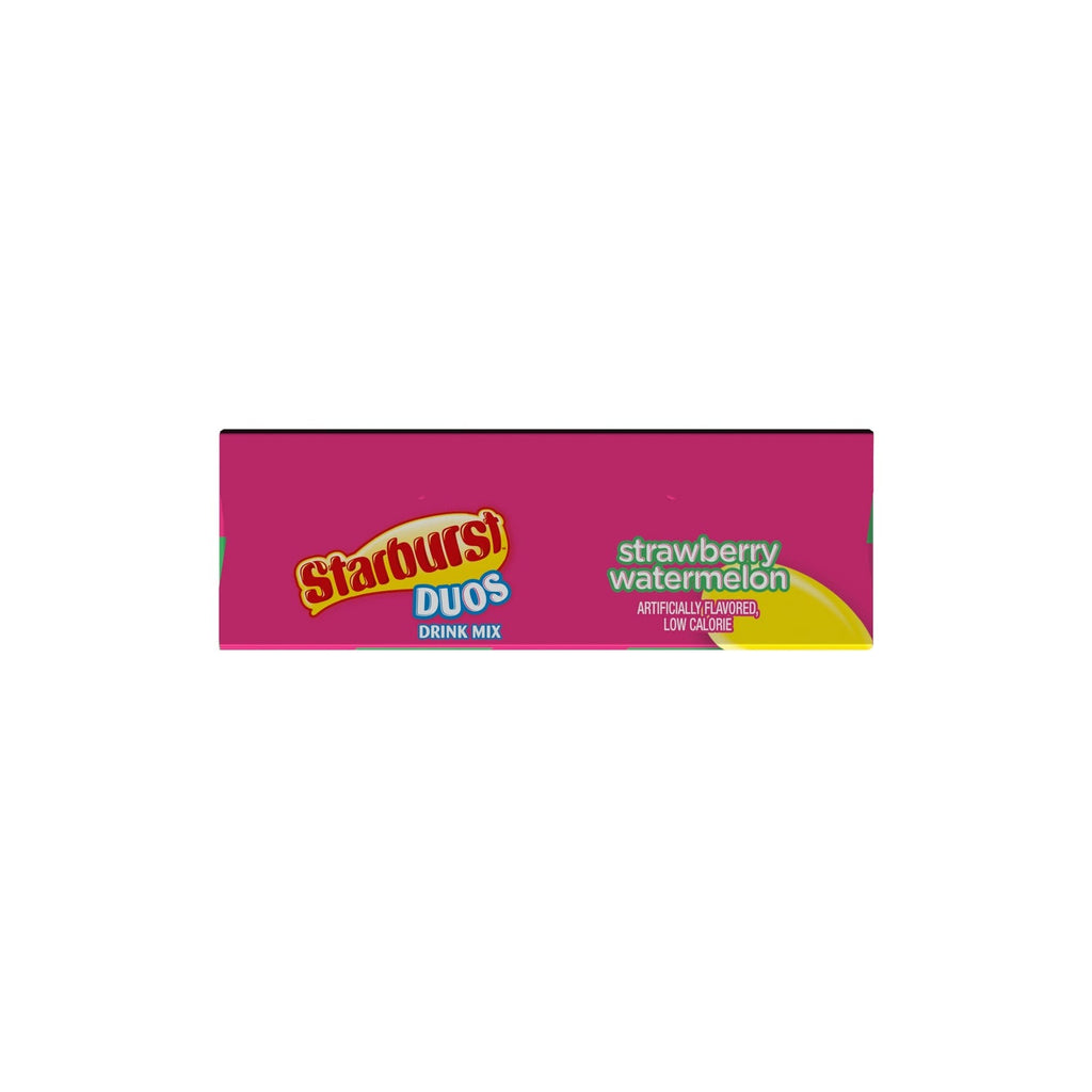 Starburst DUOS Zero Sugar Strawberry Watermelon Drink Mix, 6-pc Pack.